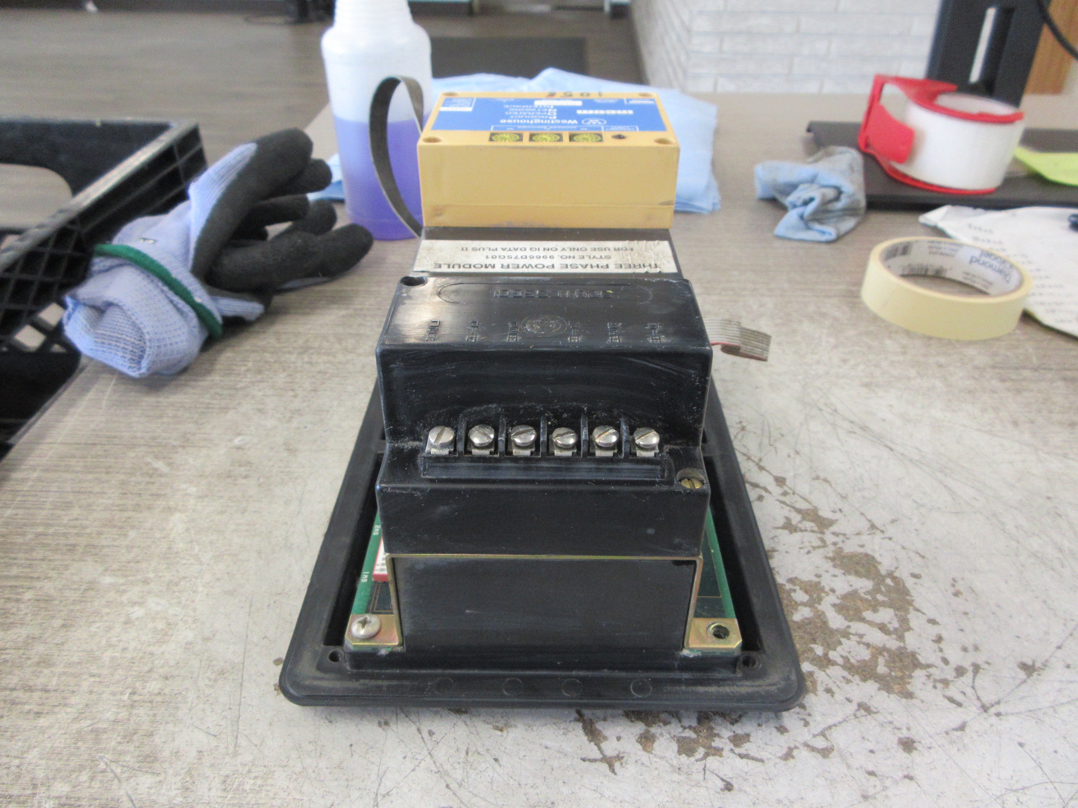 Westinghouse IQ Data Plus II 2D78522G02 w/ PONI Module w/ 5281C55G01 Module Used