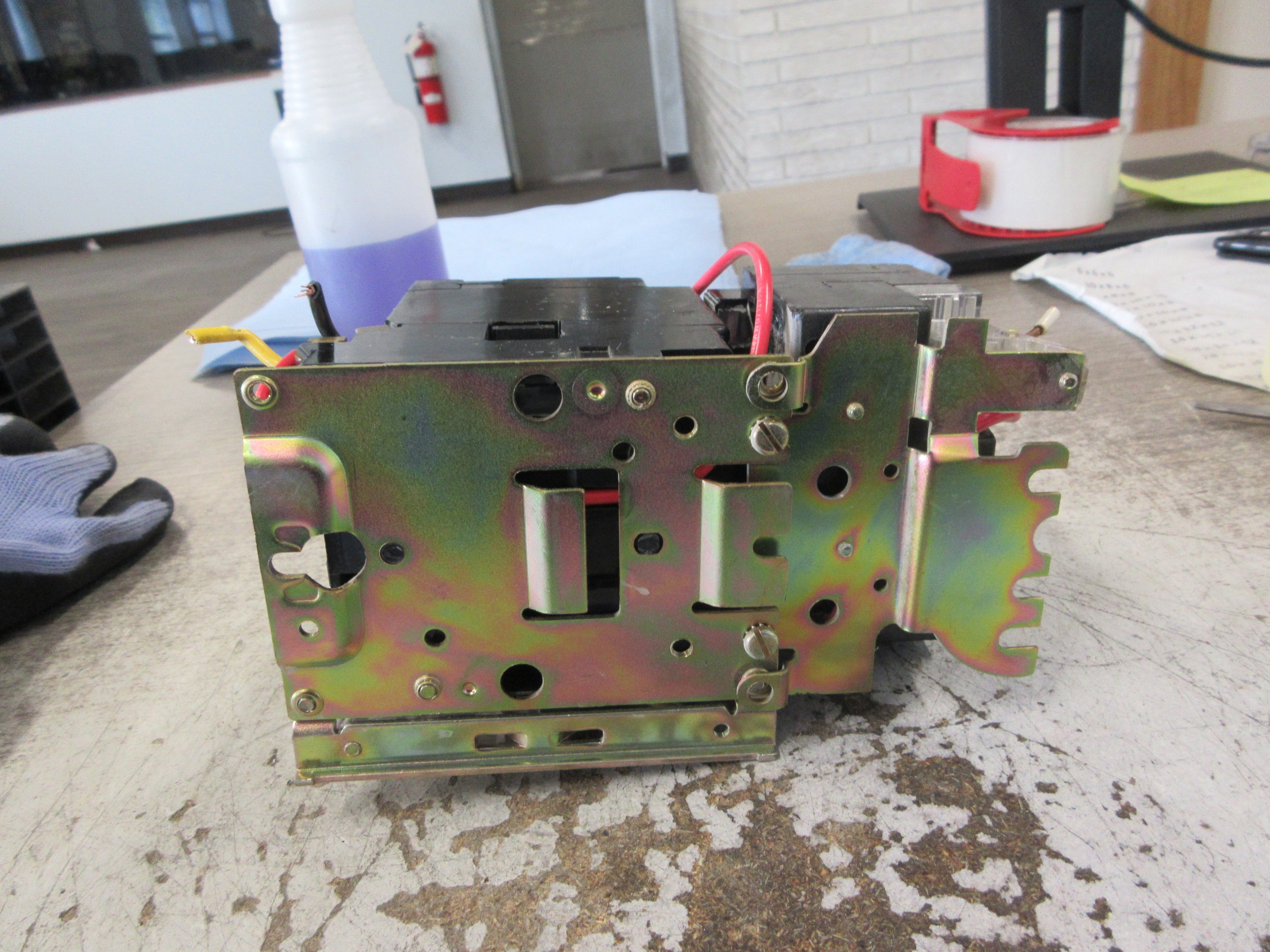 Square D Size 1 Starter 8536 SCO3 S Ser. A 120V Coil Used