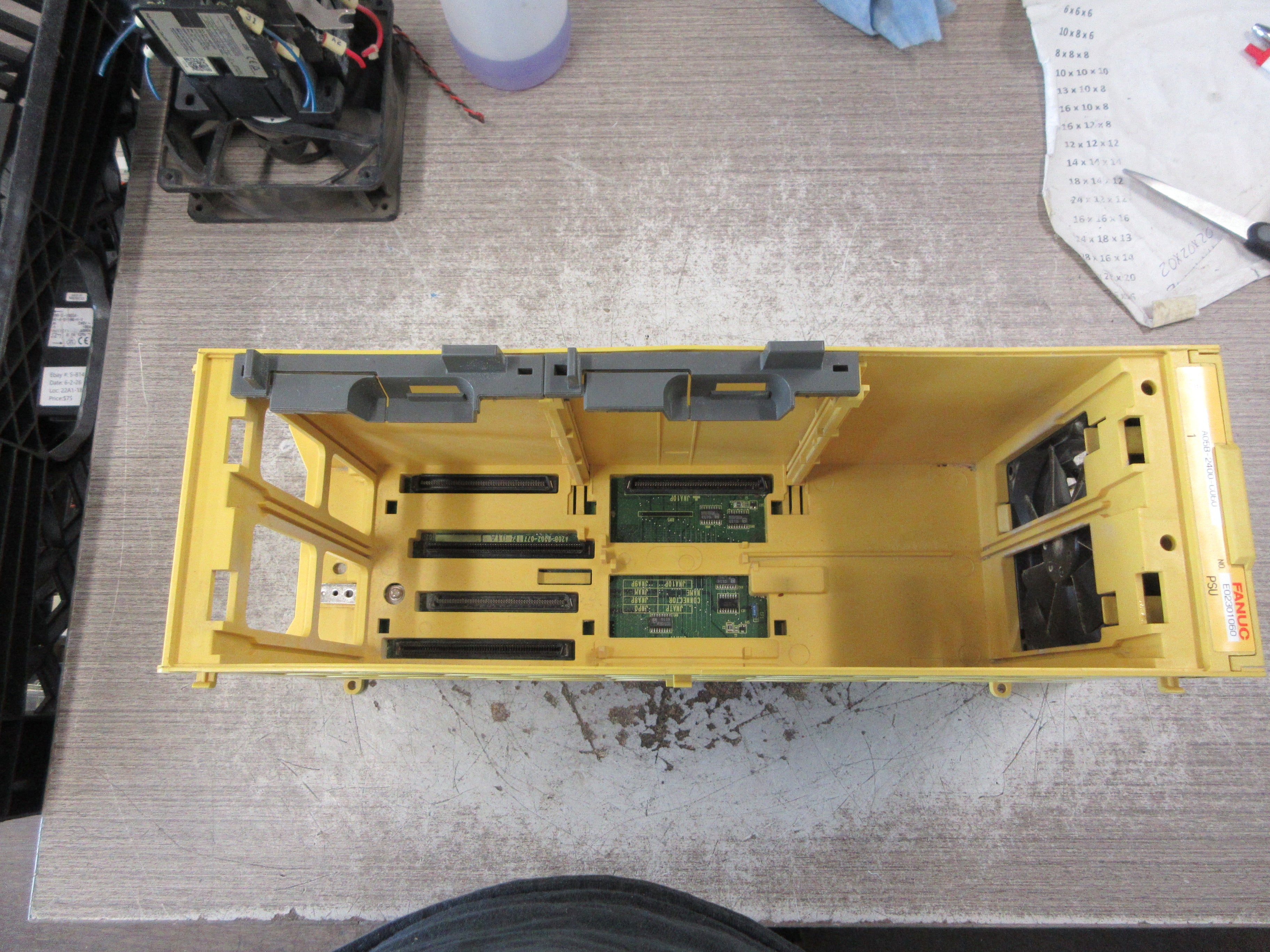 Fanuc Backplane A05B-2400-C060 2-Slot Used