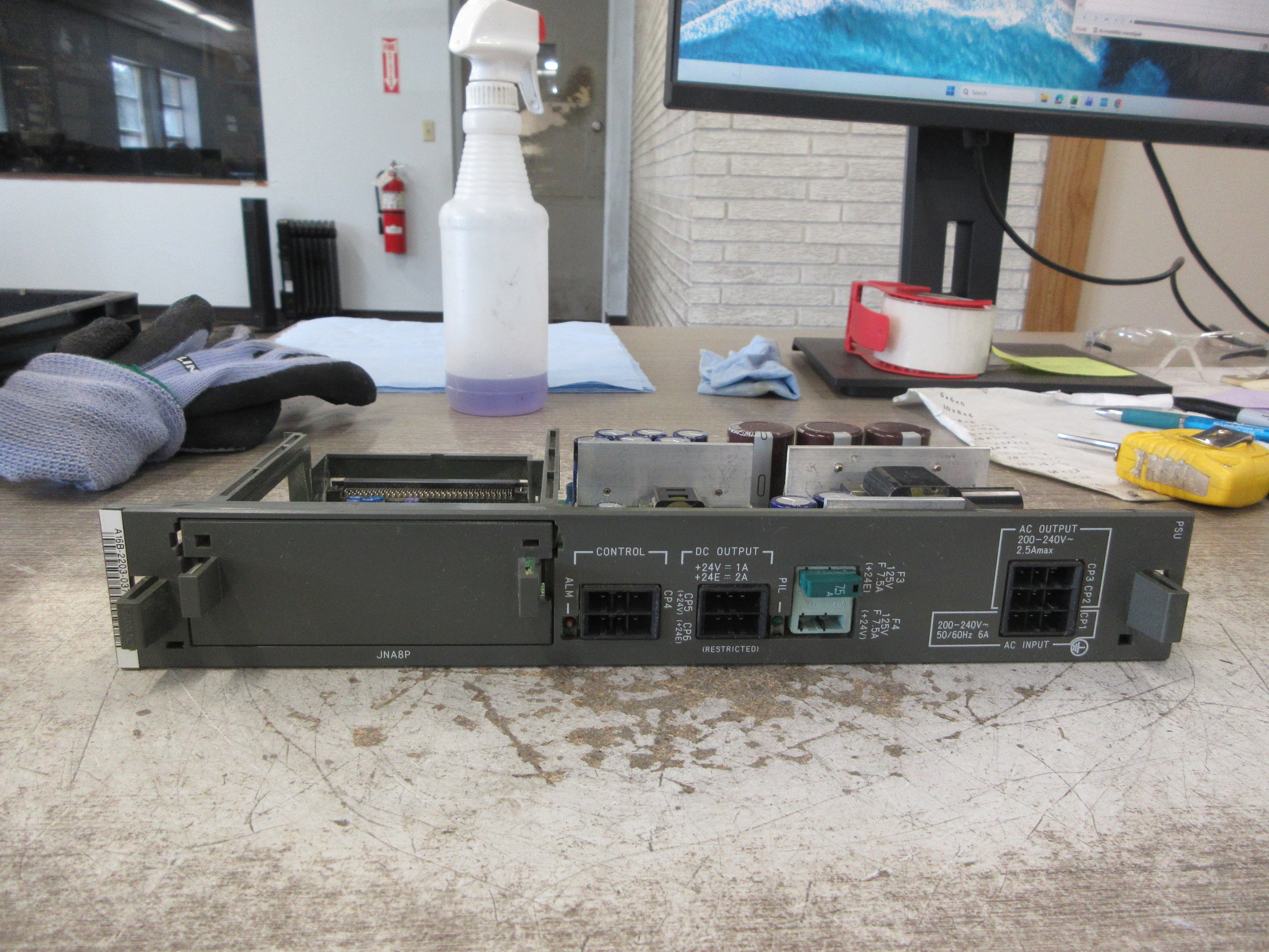 Fanuc Power Supply Module A16B-2203-0370/13E Used