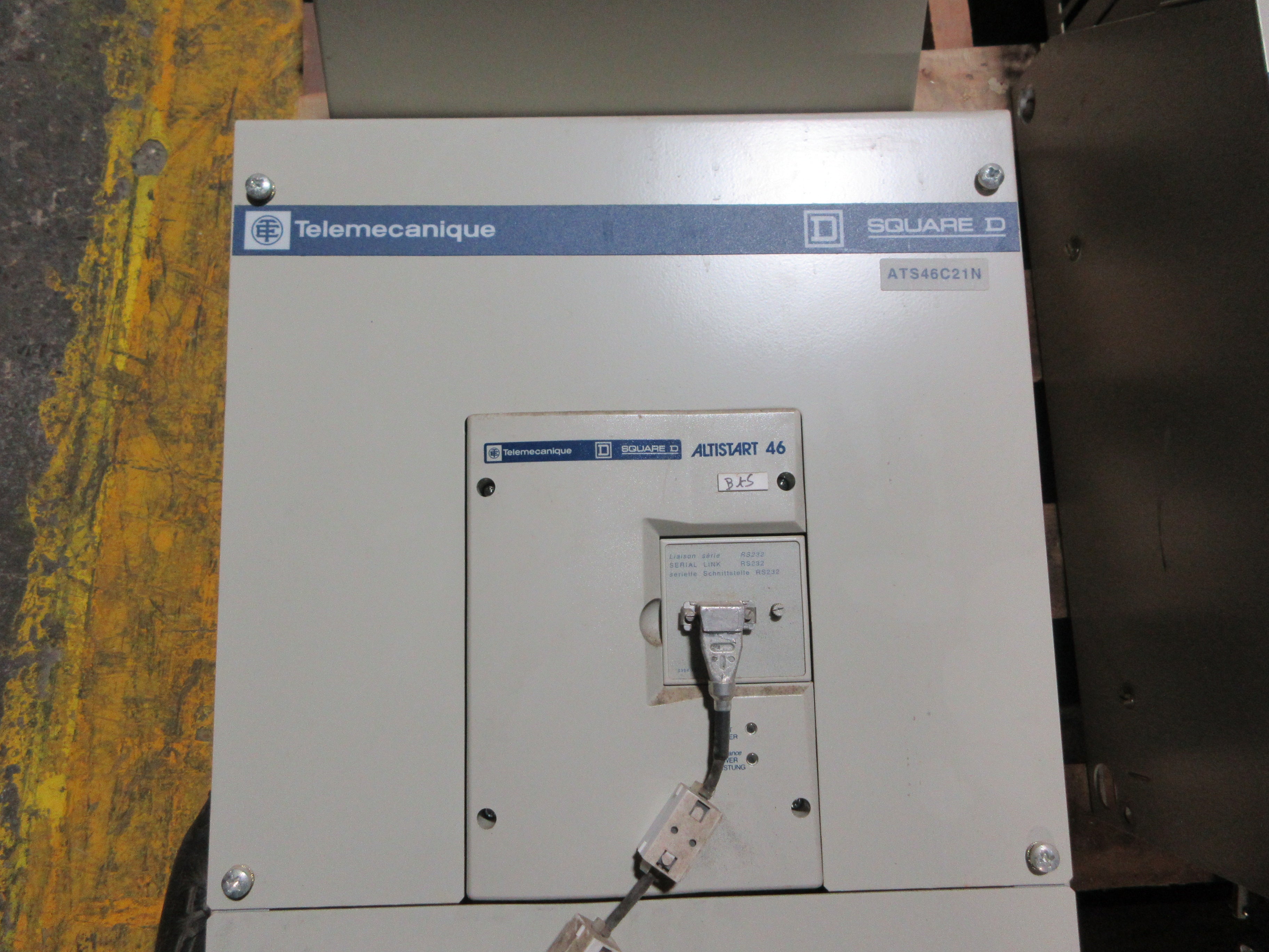 Square D Altivar 46 Soft Start ATS46C21N 150HP 460V 190A 50/60Hz Used