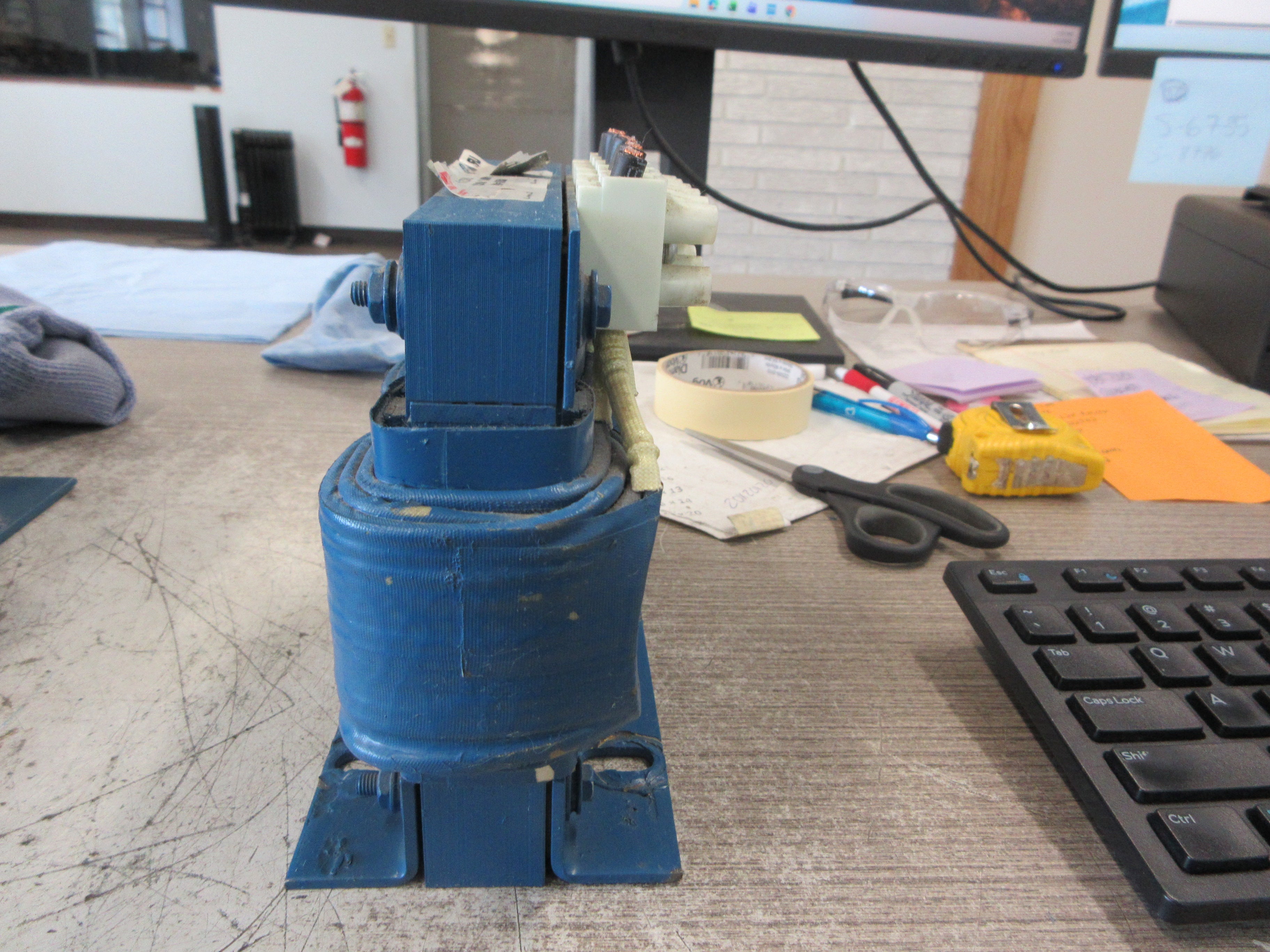 MTE 3Ph Line Reactor RL-02502 1.2mH 25A 600V 50/60Hz Used