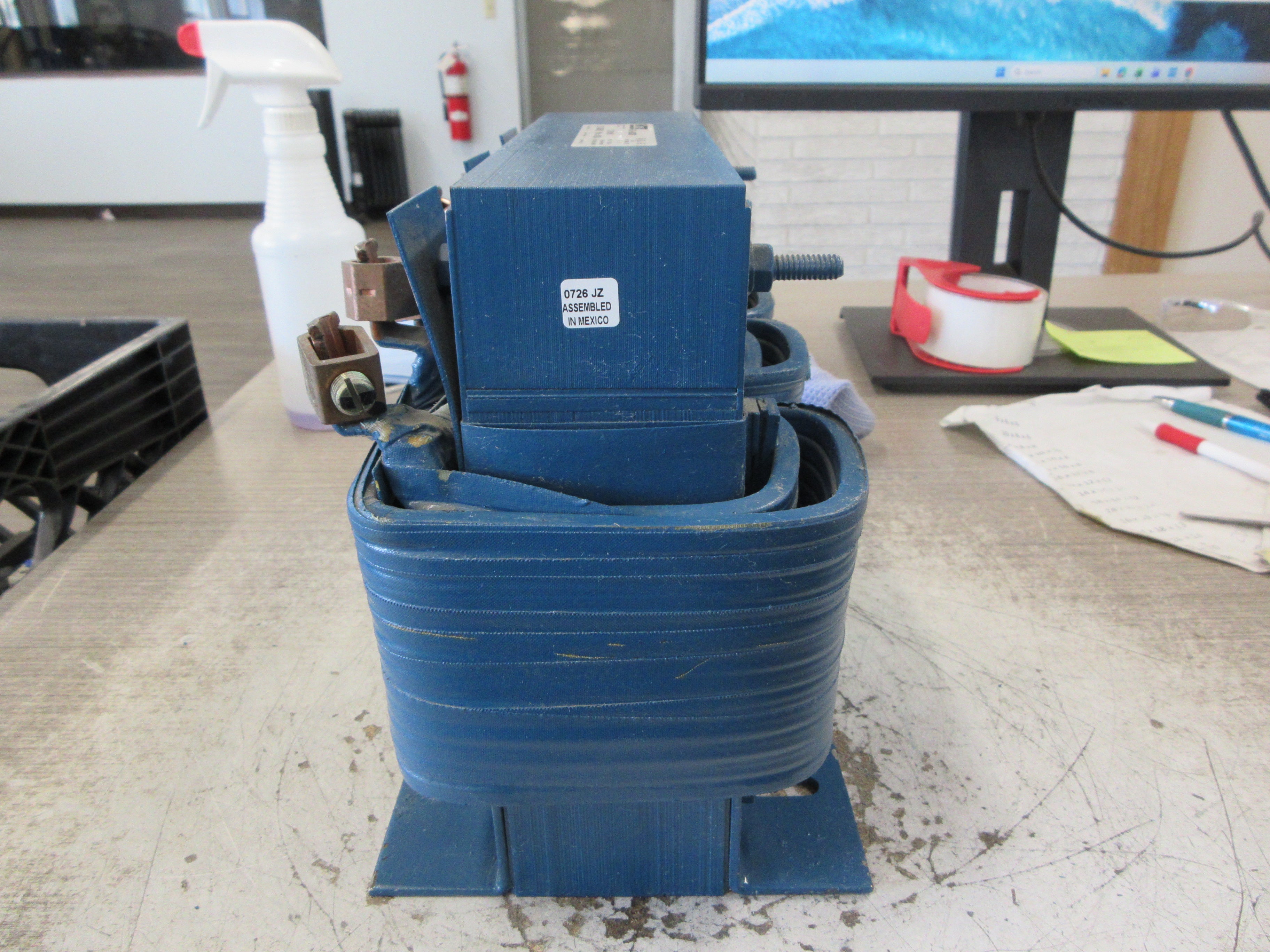 MTE 3Ph Line Reactor RL-08003 80A 0.70mH 690V 50/60Hz Used