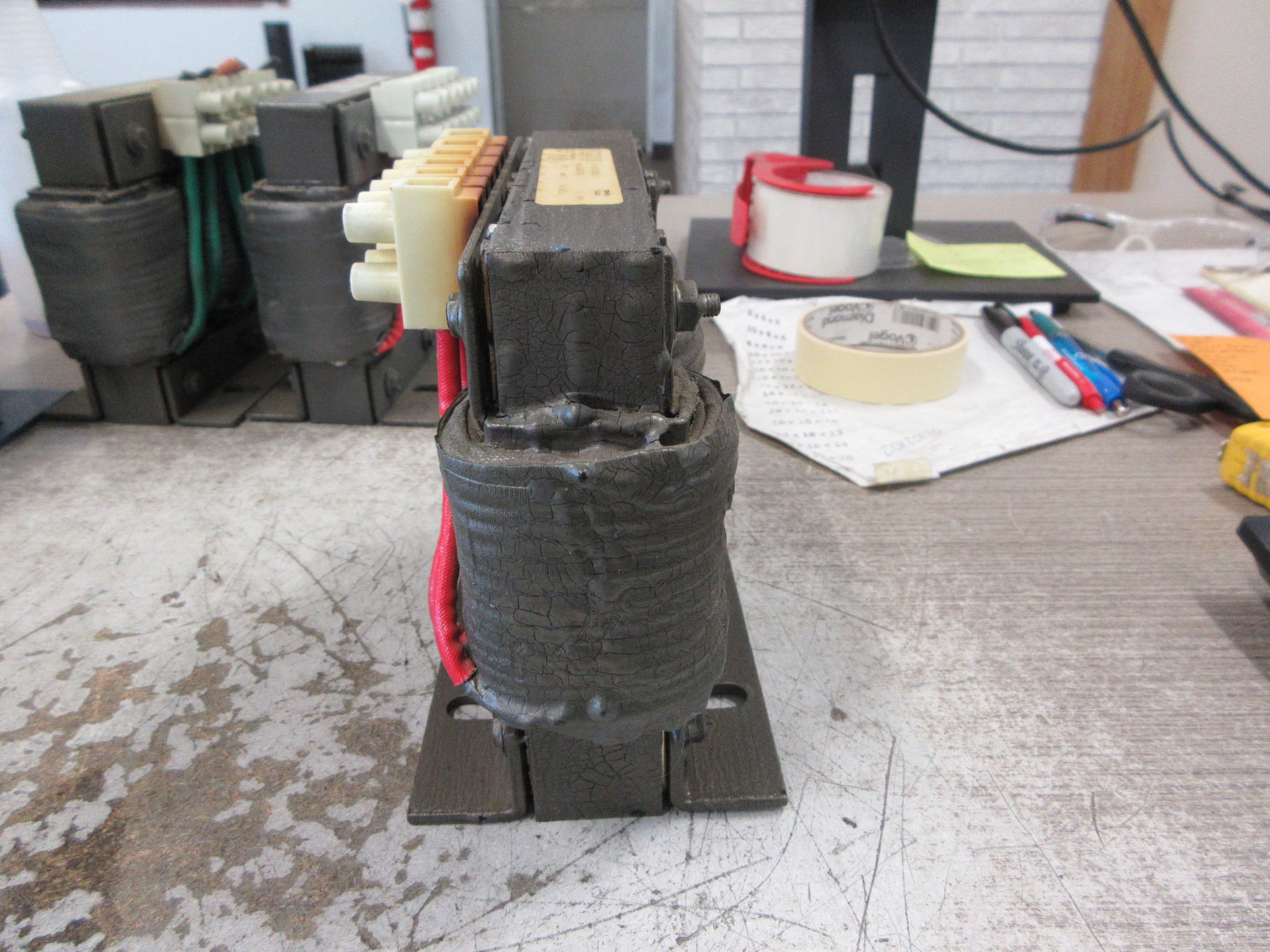Baldor 3Ph Line Reactor LRAC03502 0.8mH 35A 600V 50/60Hz Used