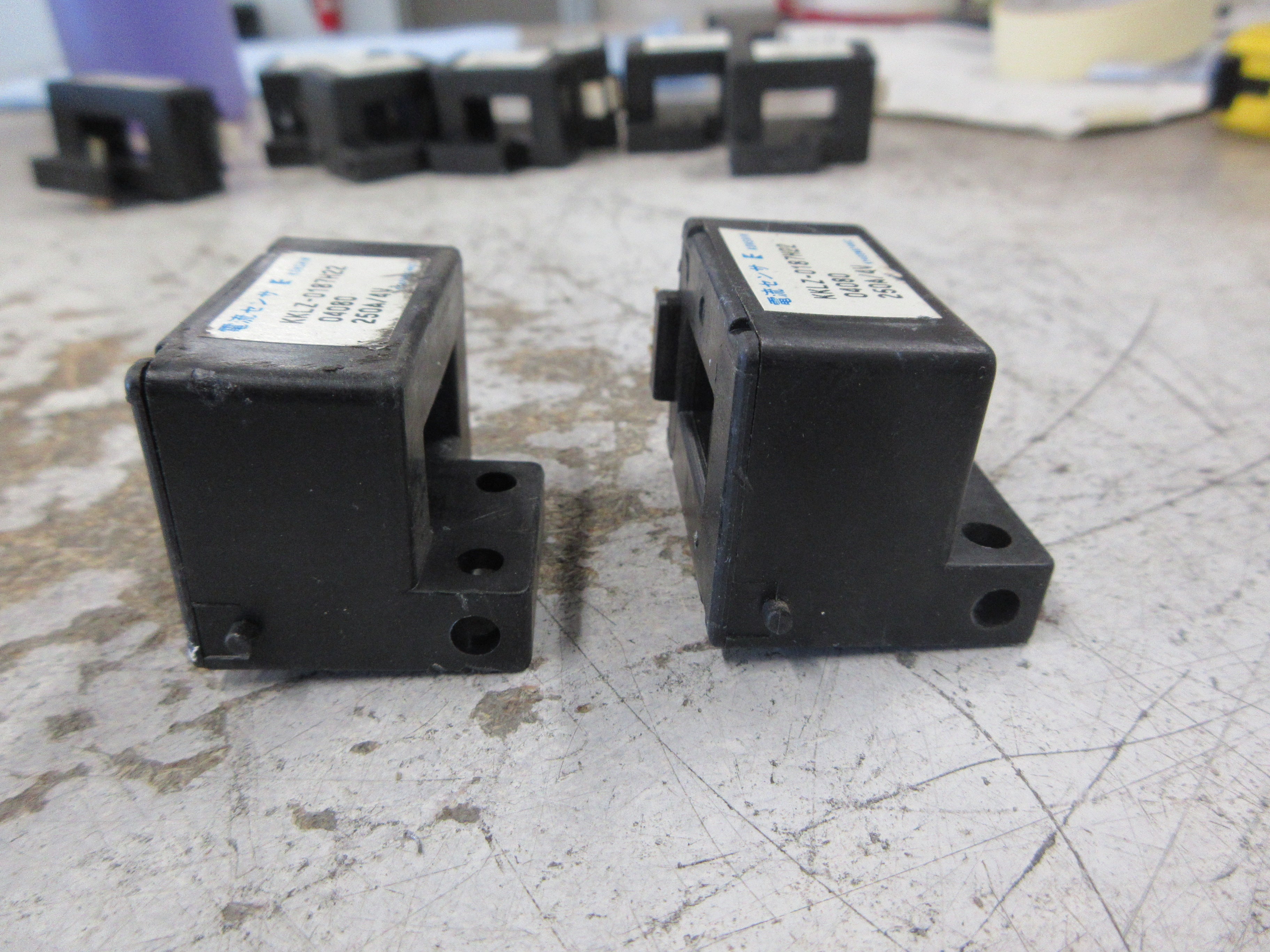 Kohshin Current Sensor KKLZ-0187H22 250A 4V *Lot of 2* Used