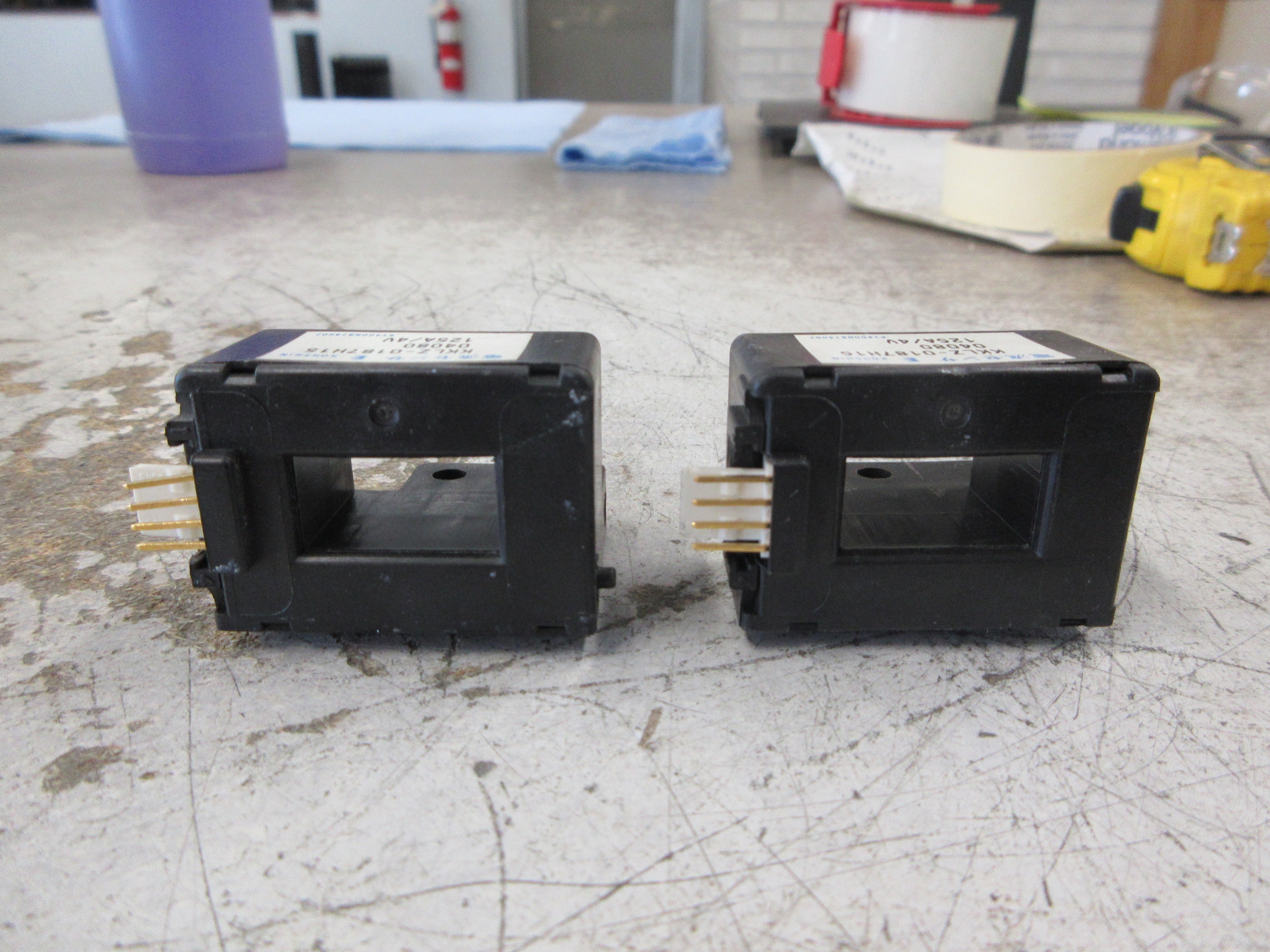 Kohshin Current Sensor KKLZ-0187H15 125A 4V *Lot of 2* Used