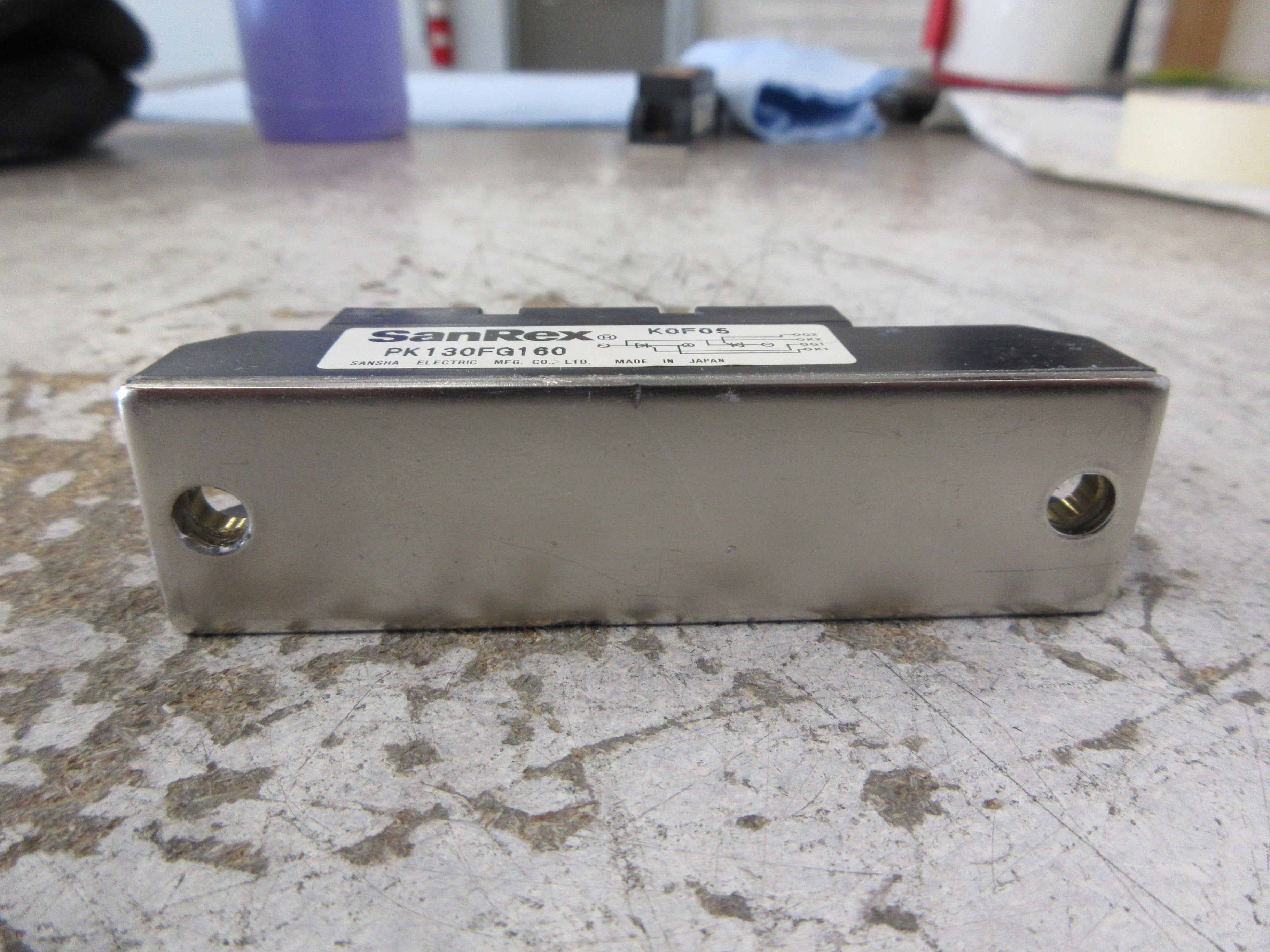 Sansha SanRex Power Diode Module PK130FG160 Used