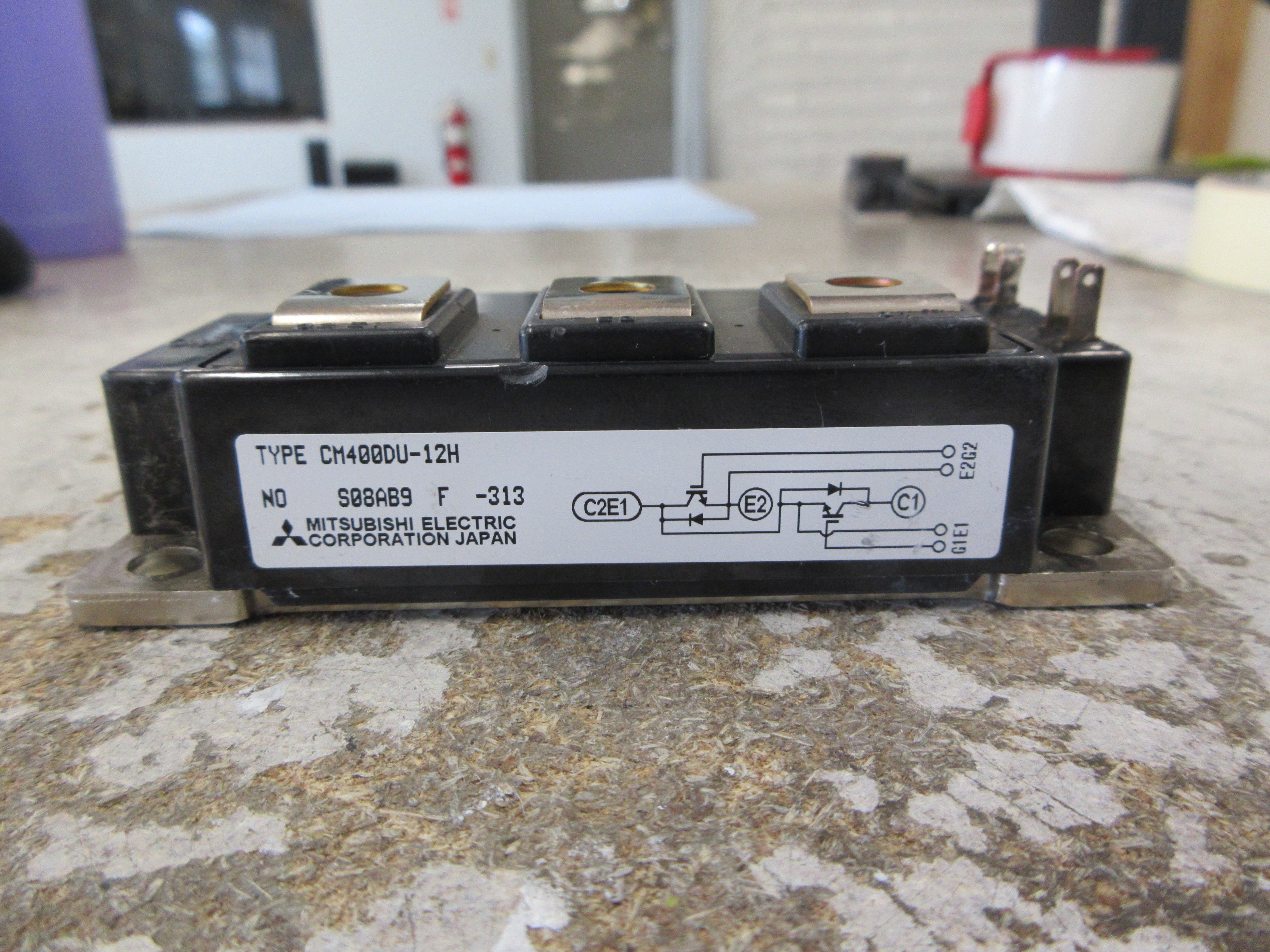 Mitsubishi IGBT Module CM400DU-12H Used