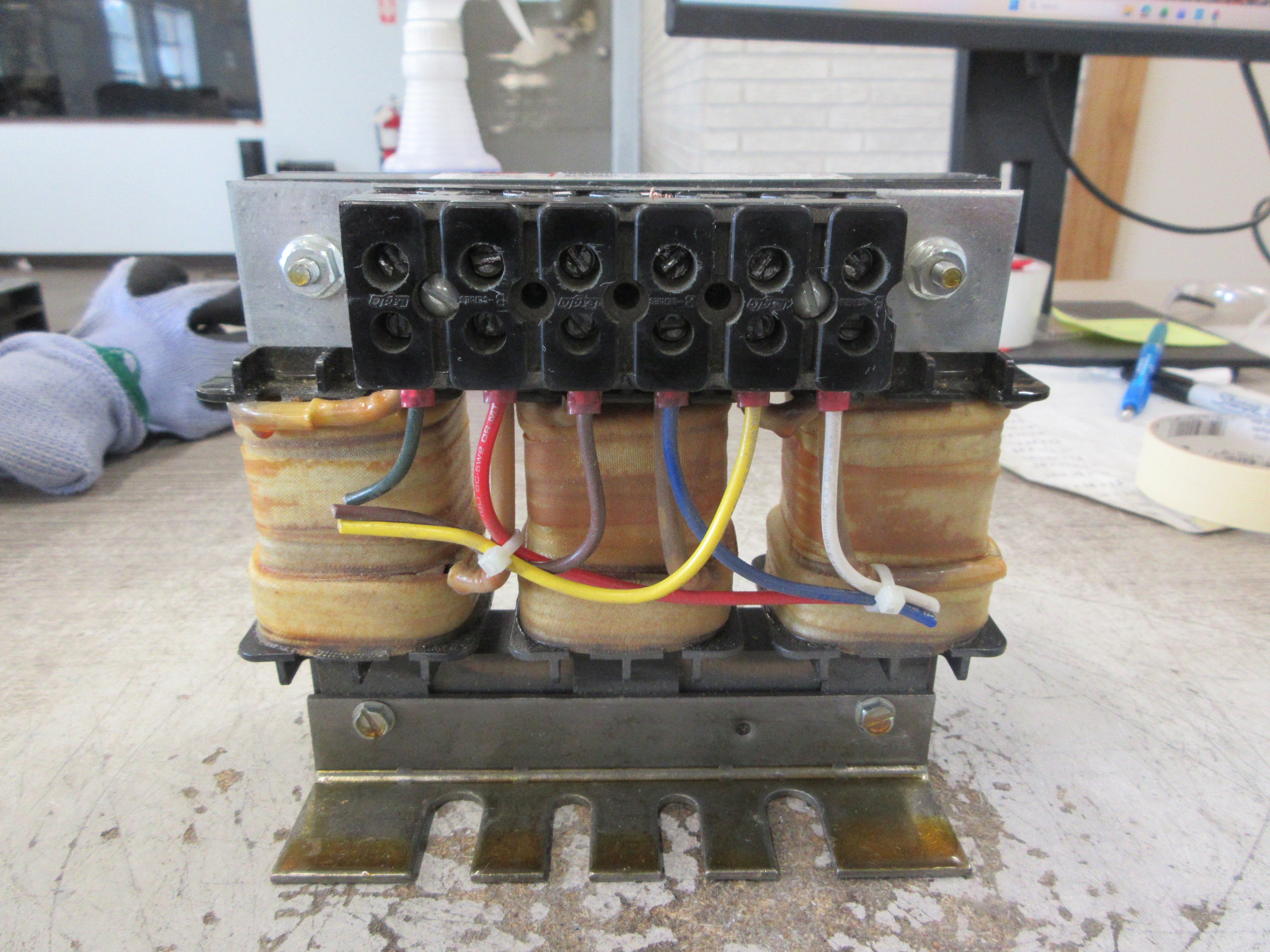TCI KLR Series Line Reactor KLR35BTB 35A 600V 50/60Hz 3Ph Used