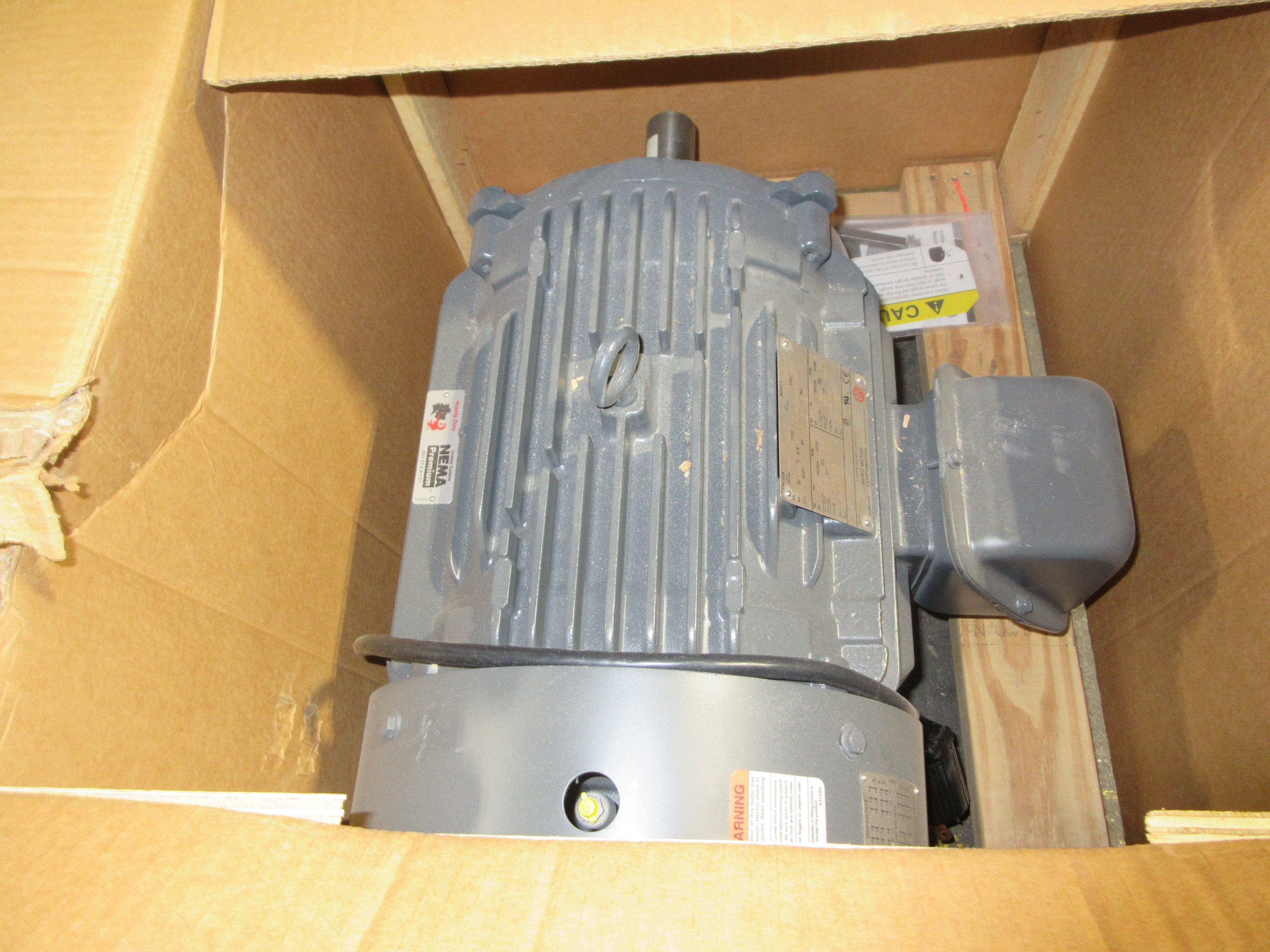 US Motors Motor HD20P2E 20HP 230-460/200-400V 1775/1470RPM 3Ph New Surplus