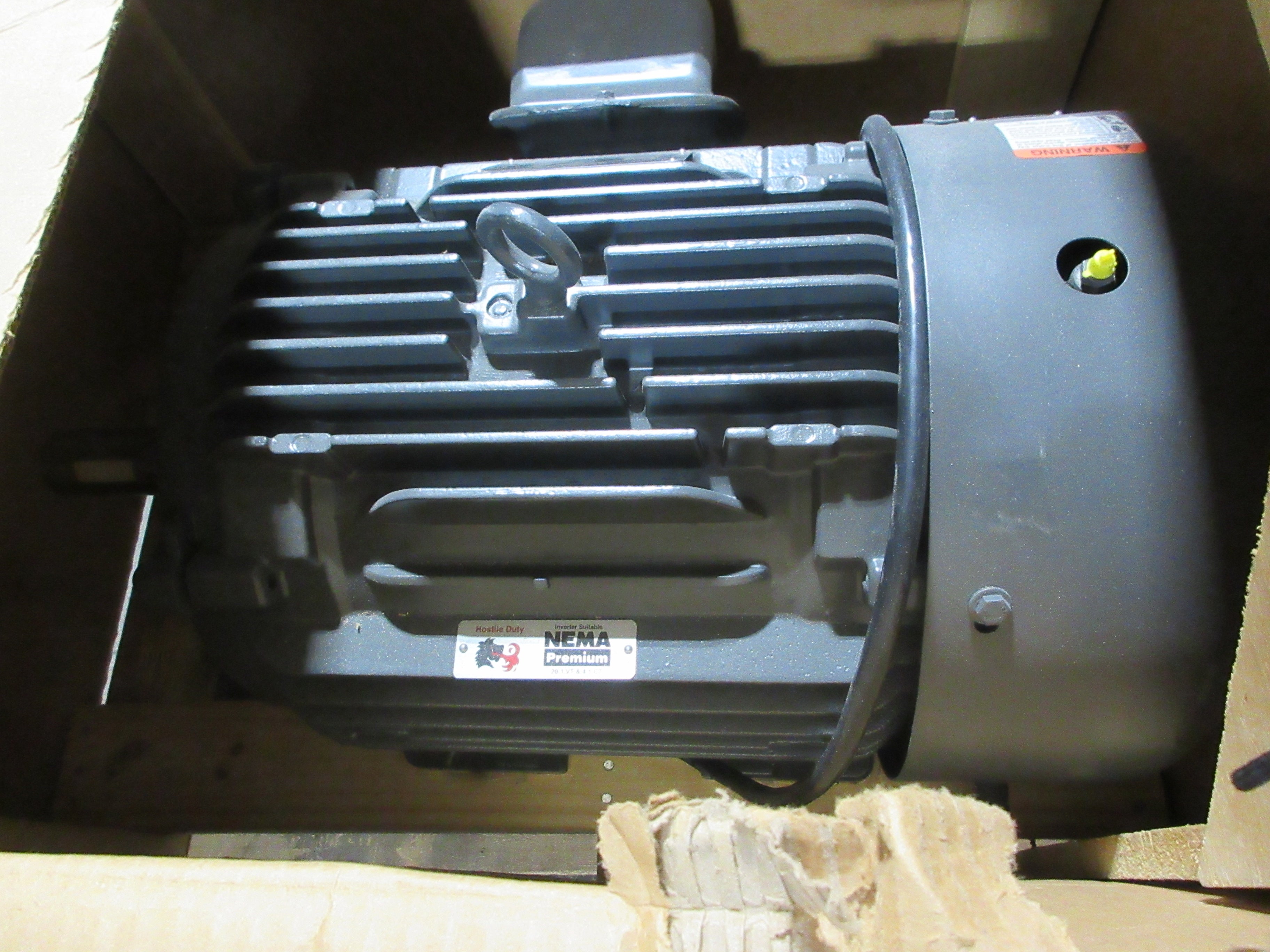 US Motors Motor HD20P2E 20HP 230-460/200-400V 1775/1470RPM 3Ph New Surplus