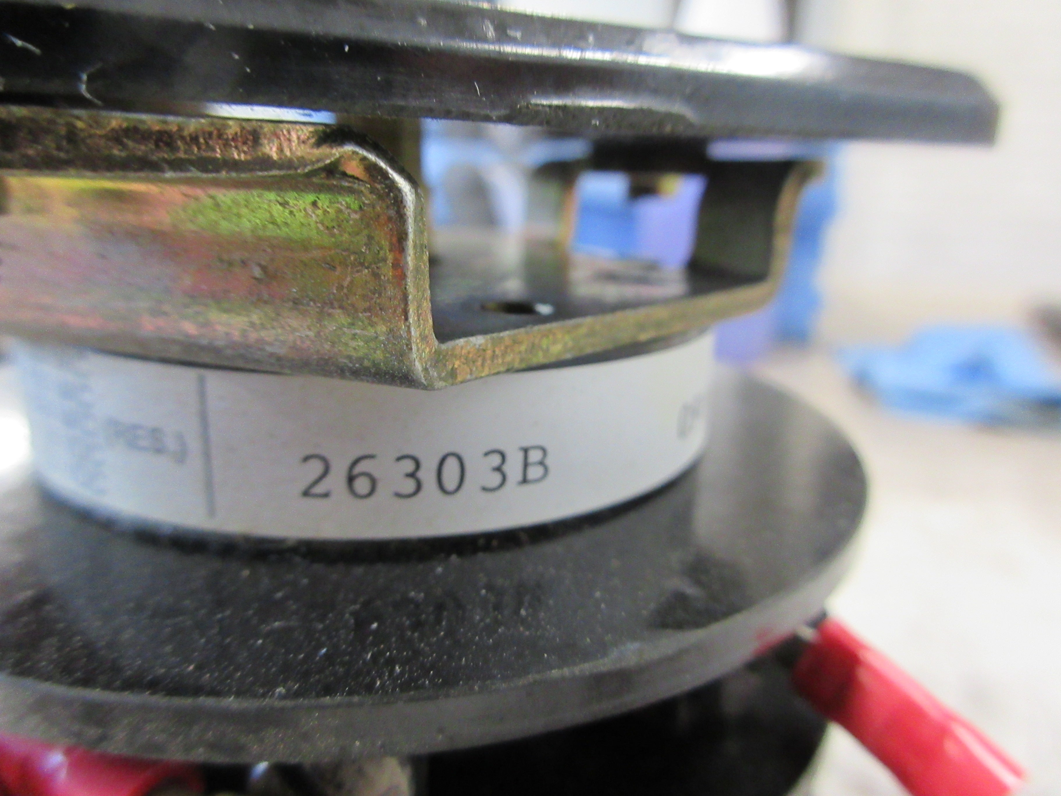 Shallco Generator Control Rotary Switch 26303B  Used