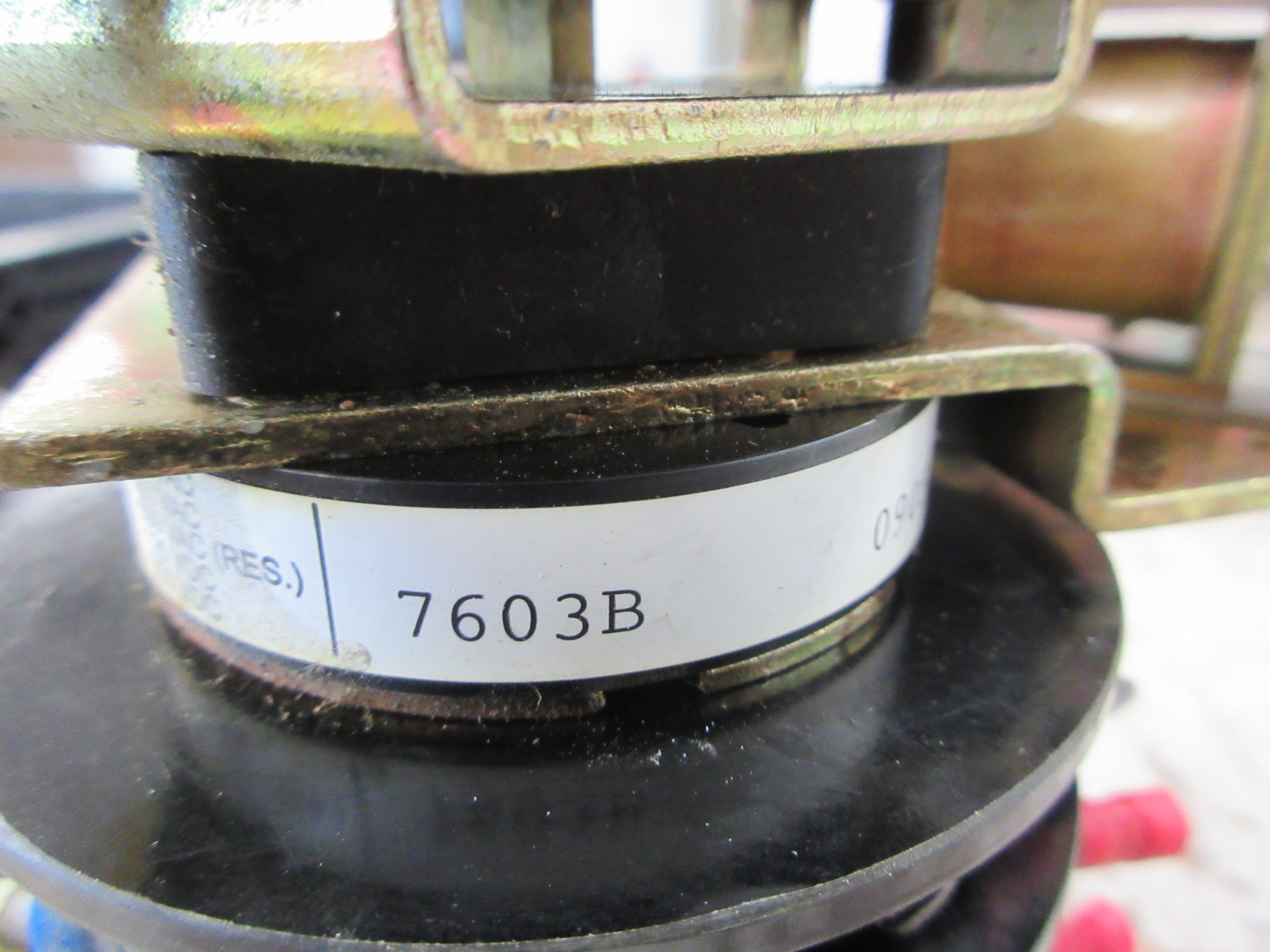 Shallco Lock-Out Relay Rotary Switch 7603B Used