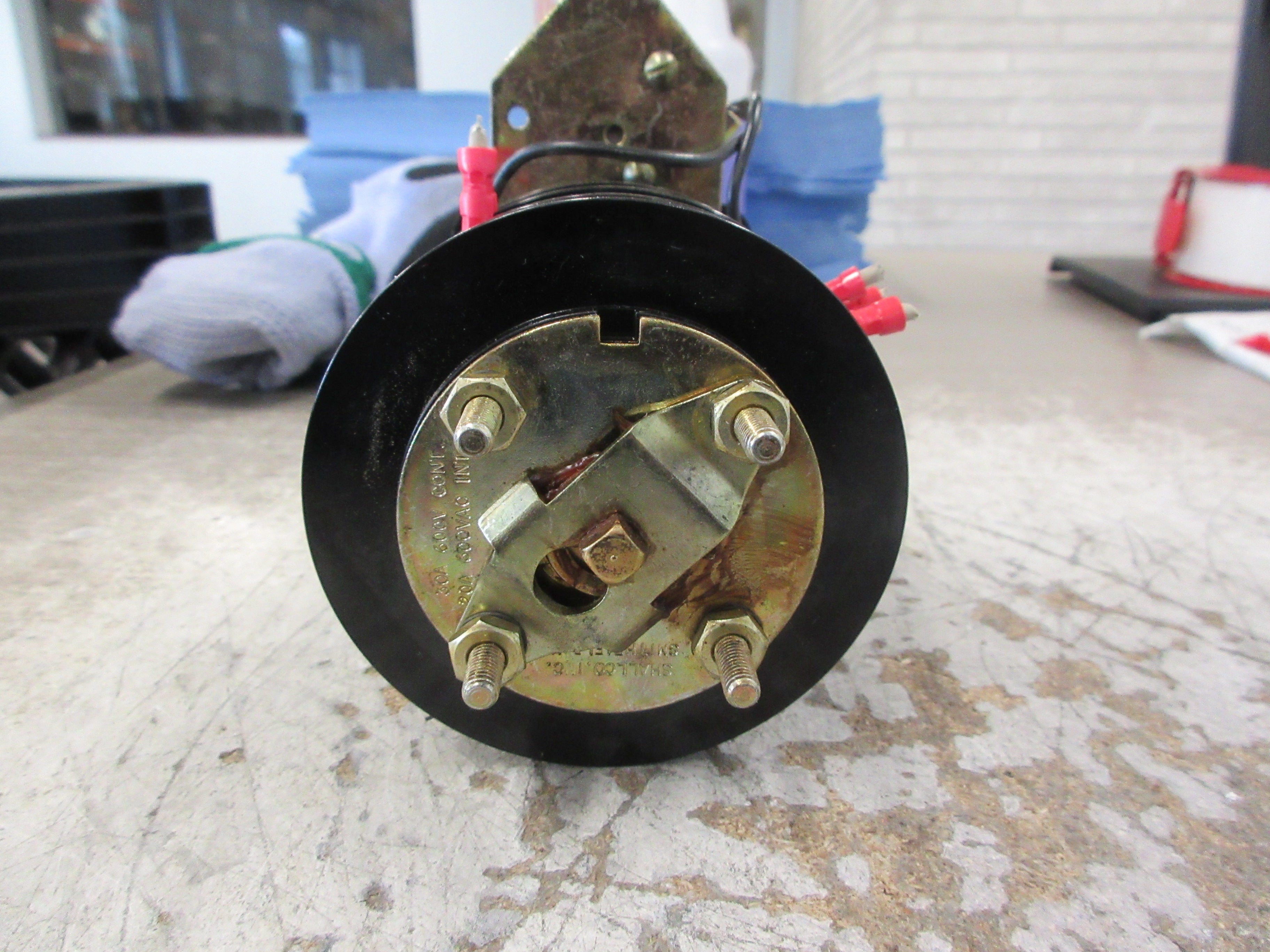 Shallco Lock-Out Relay Rotary Switch 7603B Used