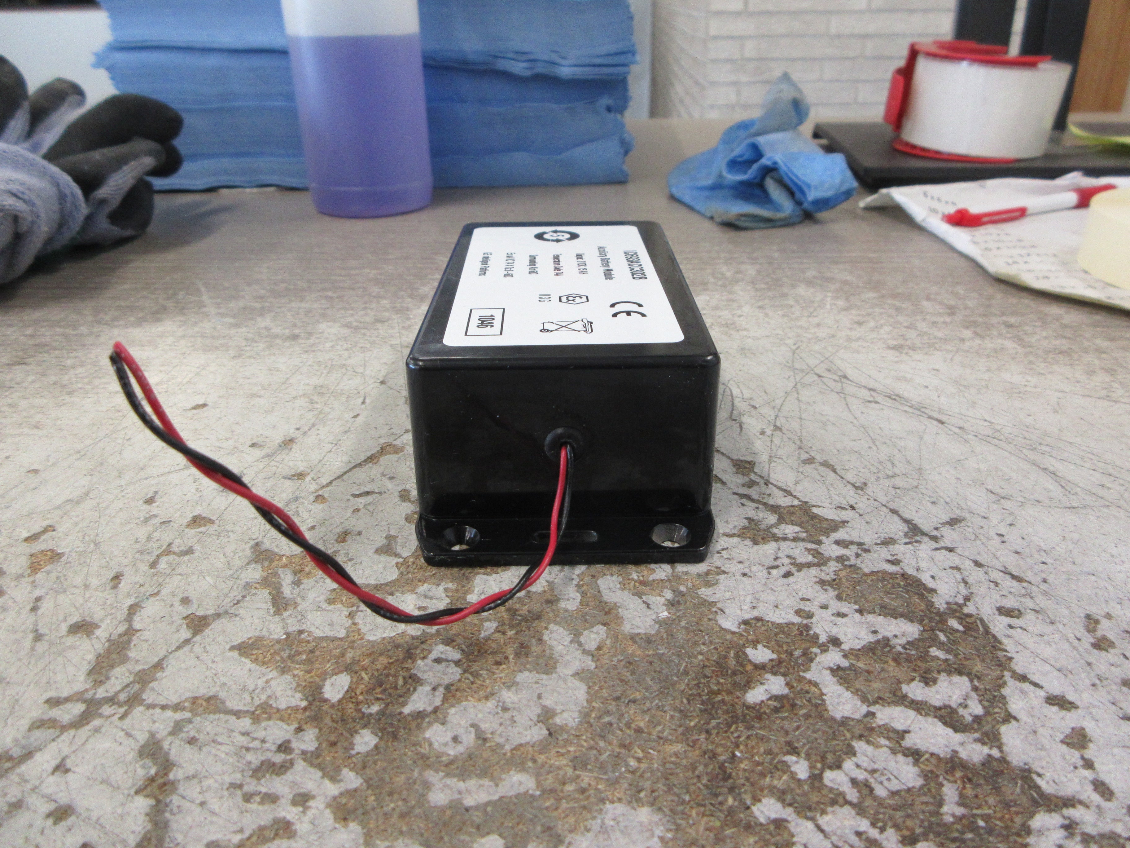 GE Auxiliary Battery Module IC693ACC302B 3VDC 15AH Used