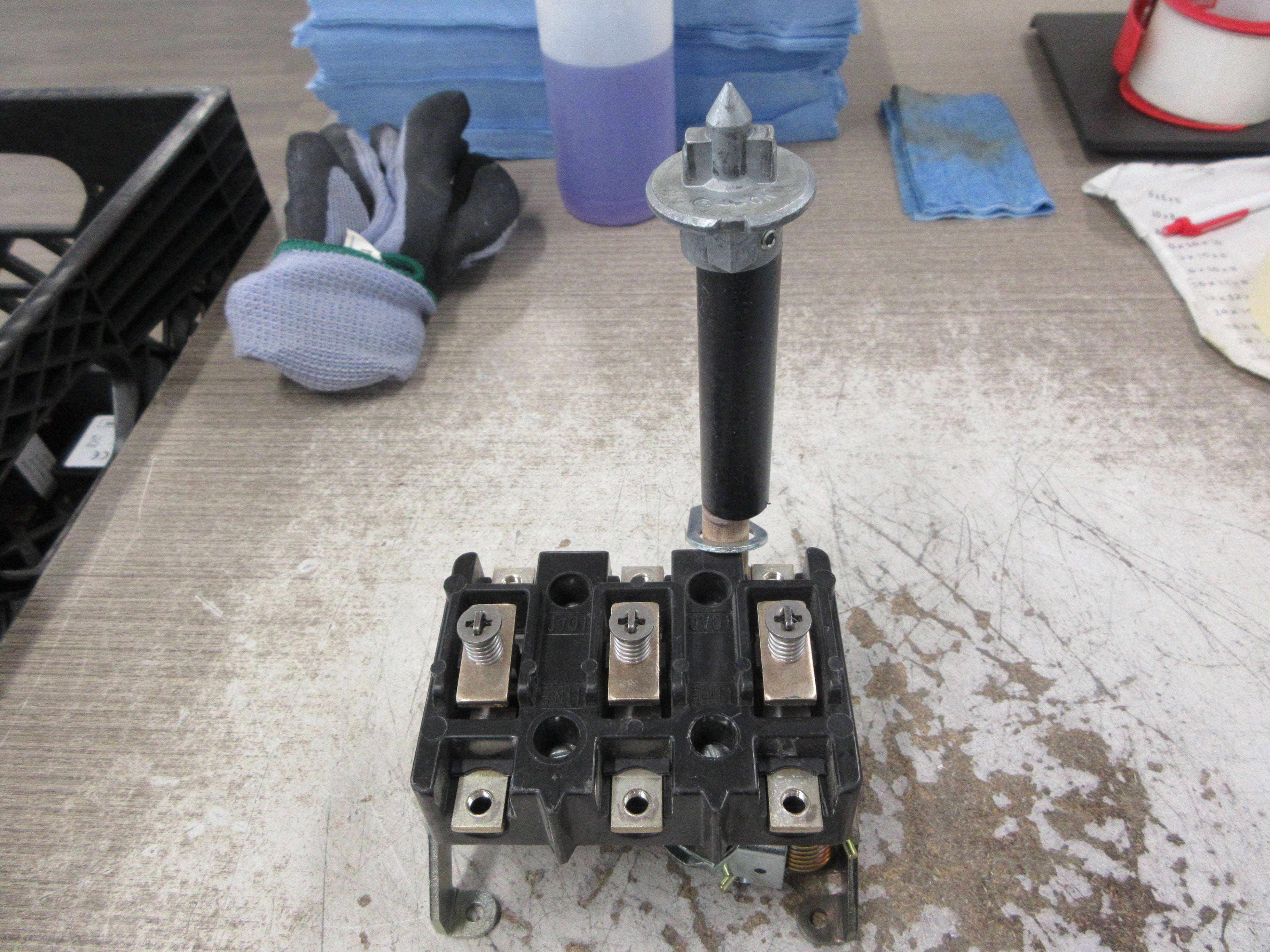 Allen-Bradley Disconnect Switch 1494R-N60 Ser. A 60A 3P 600V *No Handle* Used