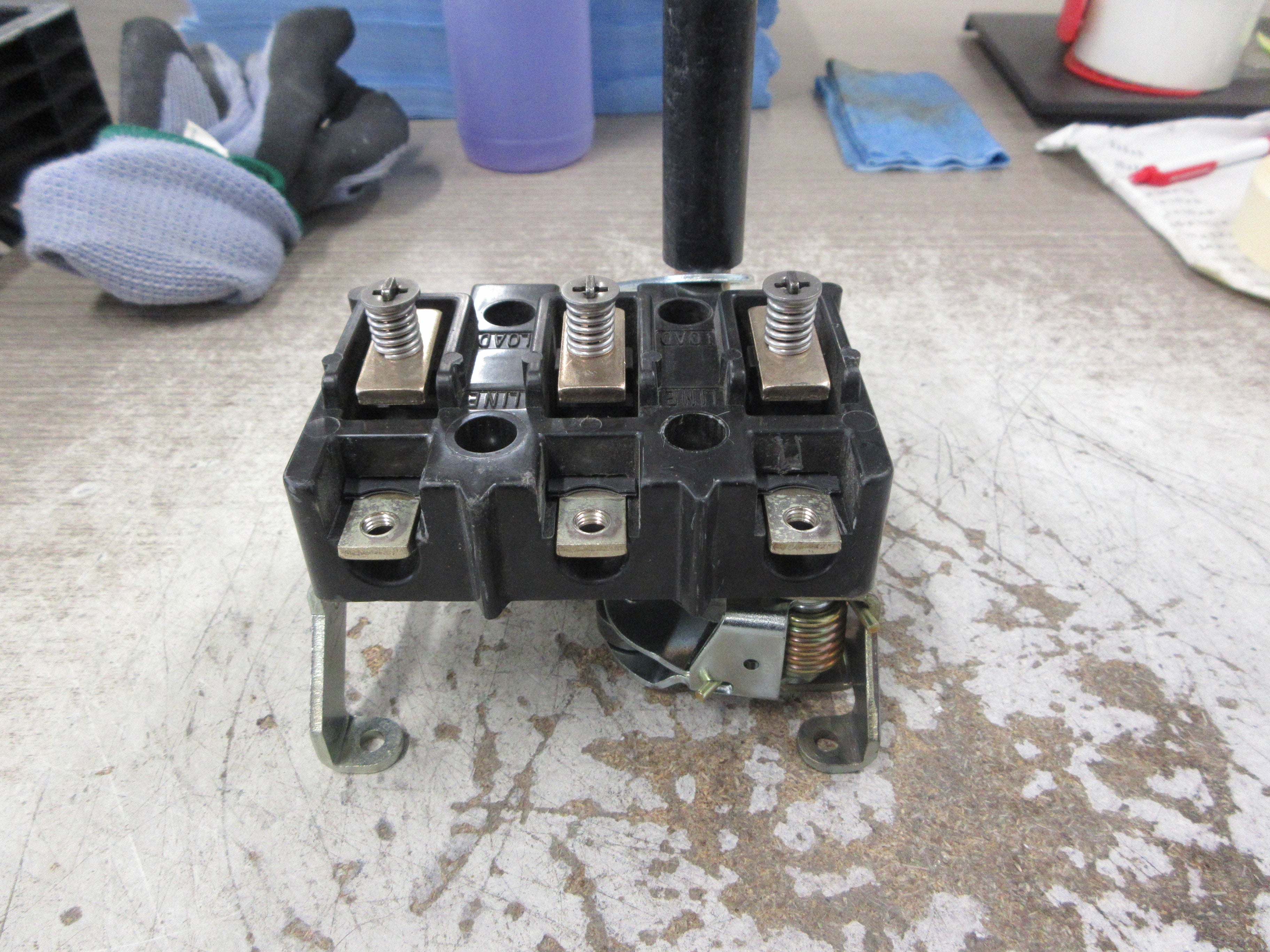 Allen-Bradley Disconnect Switch 1494R-N60 Ser. A 60A 3P 600V *No Handle* Used
