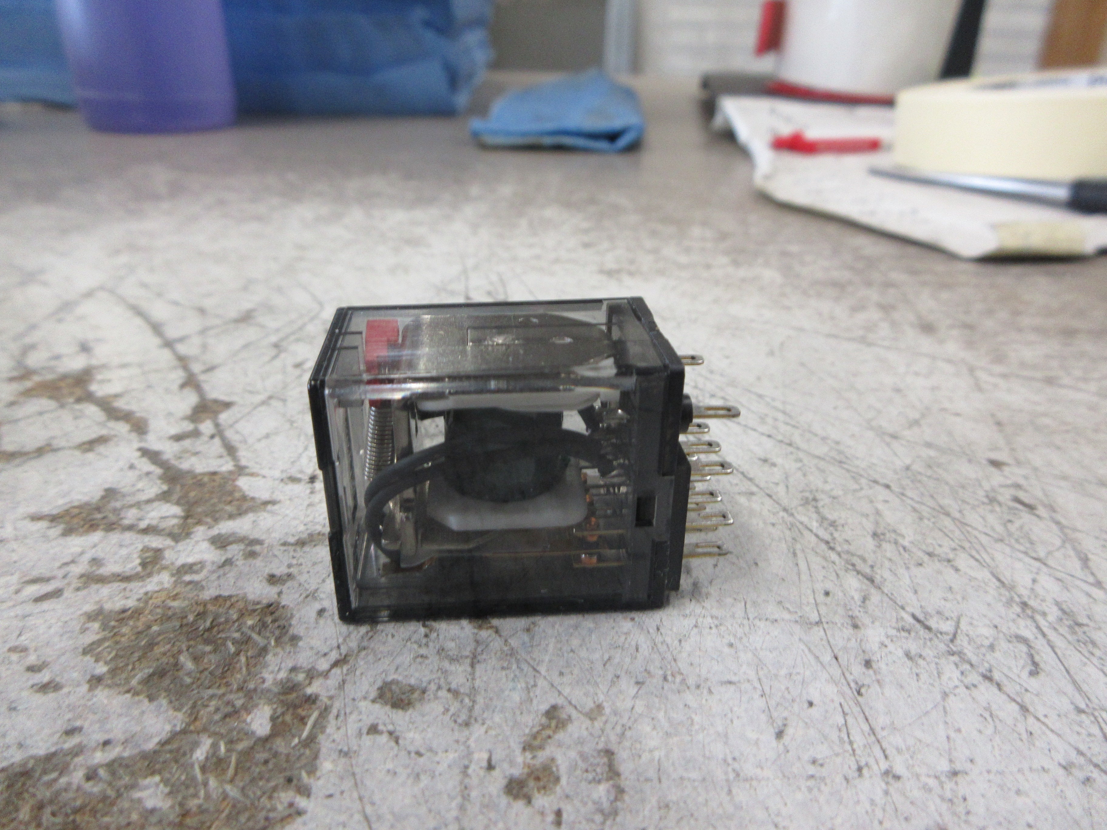Fuji Electric Relay HH54P-L 100-110V Coil Used