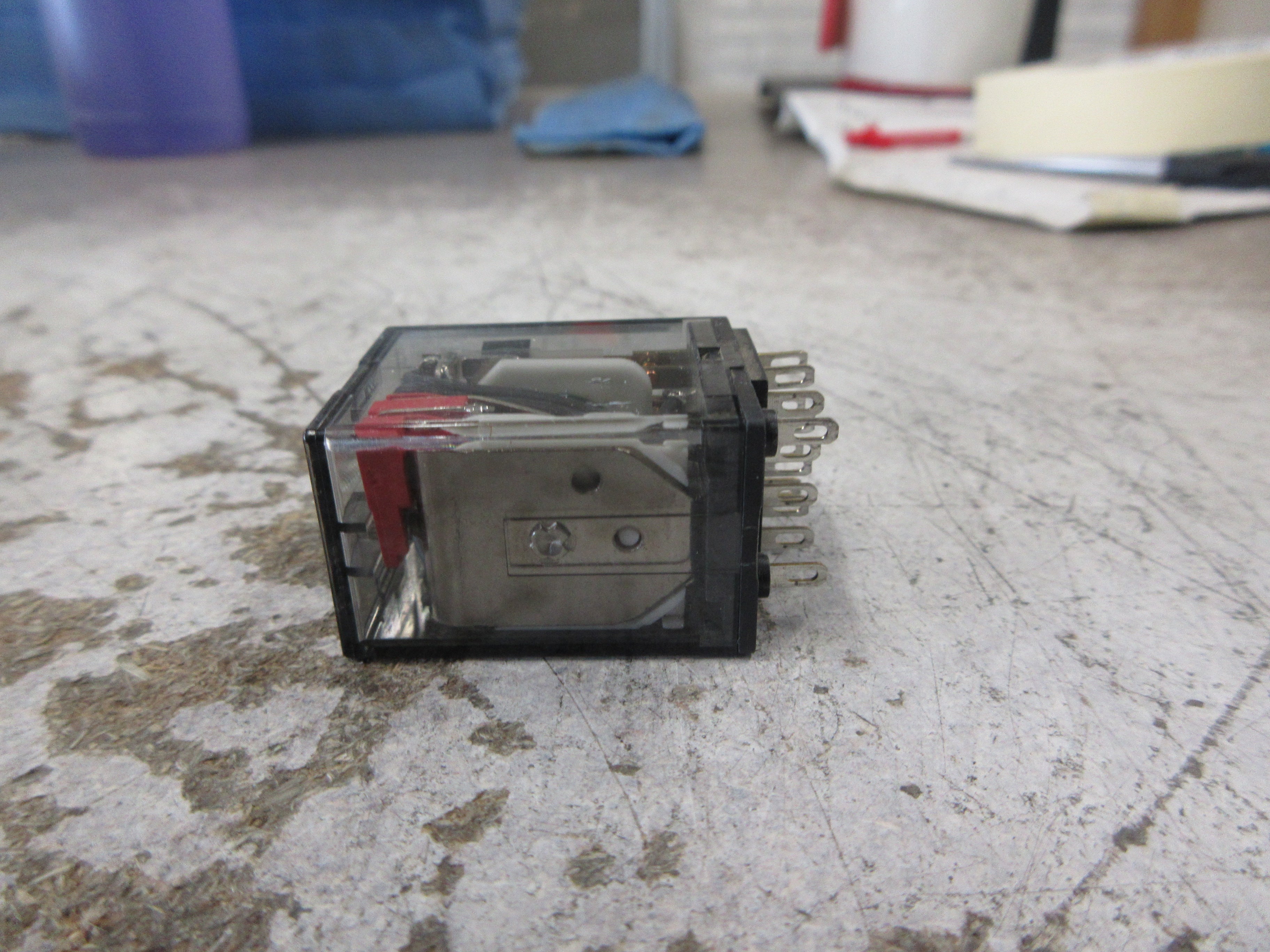 Fuji Electric Relay HH54P-L 100-110V Coil Used