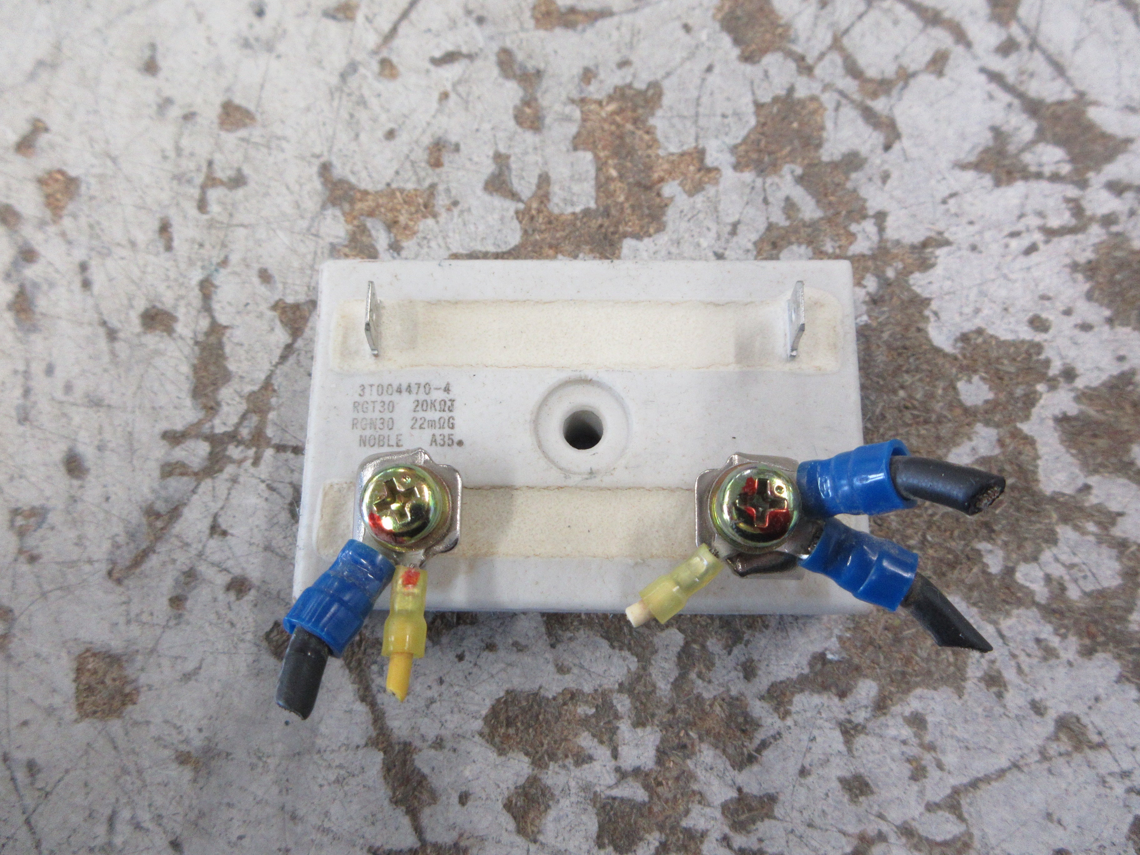 Noble Resistor 3T004470-4 Used