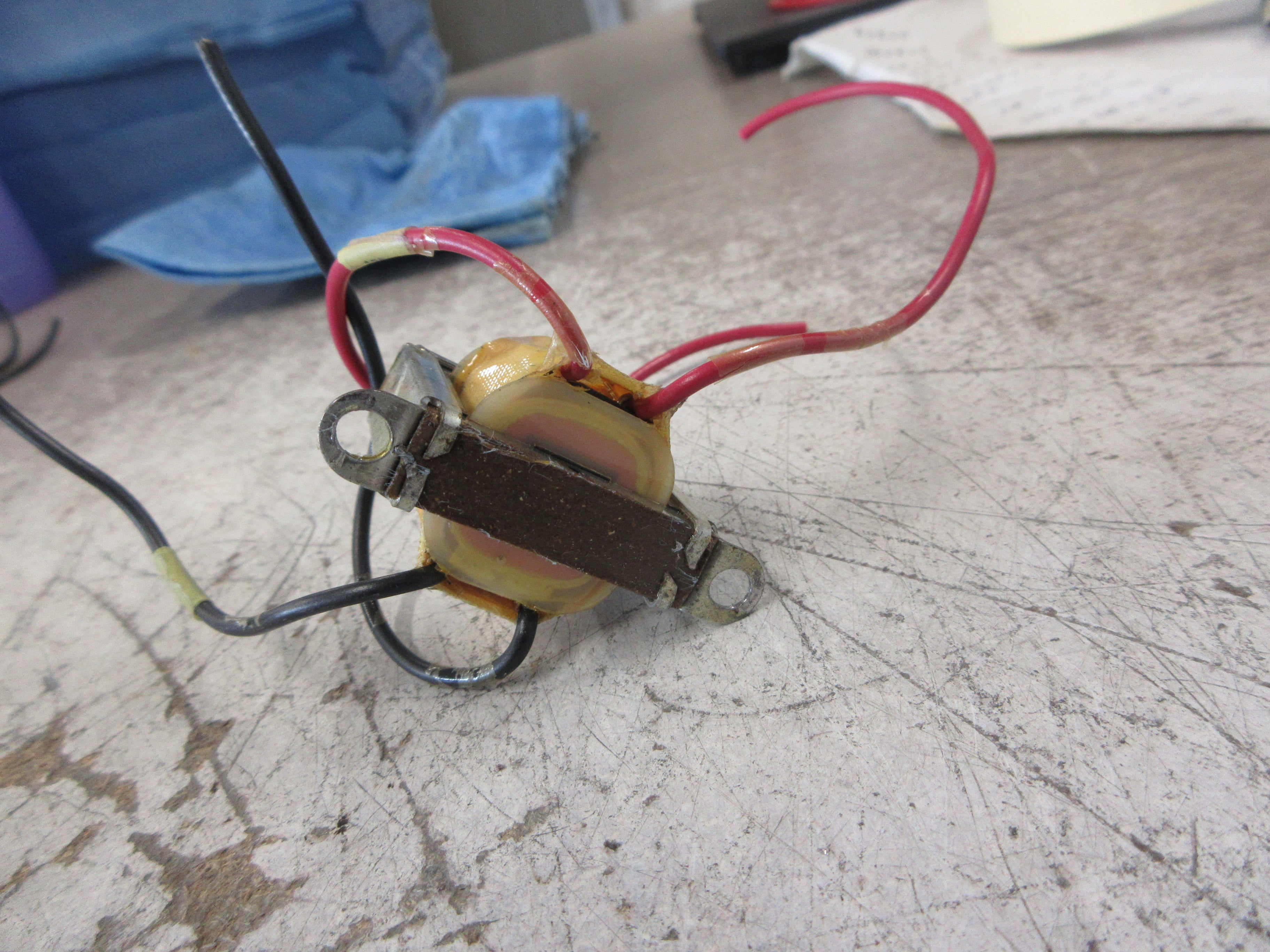 Hammond Transformer PT120CF Pri: 120V Sec: 0-5V Used