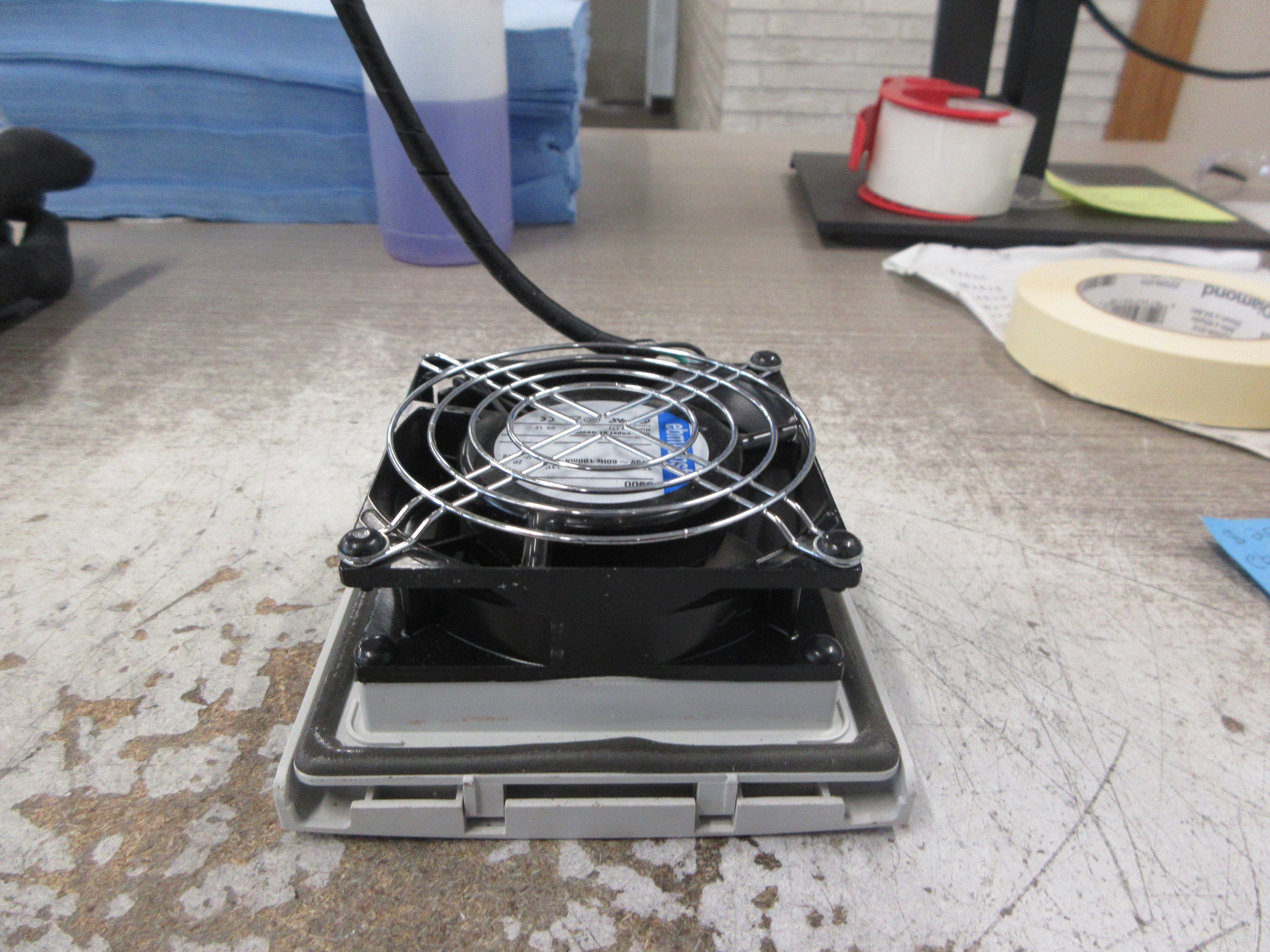 ebmpapst Axial Fan 3900 115V 60Hz 100mA 0.9W Used