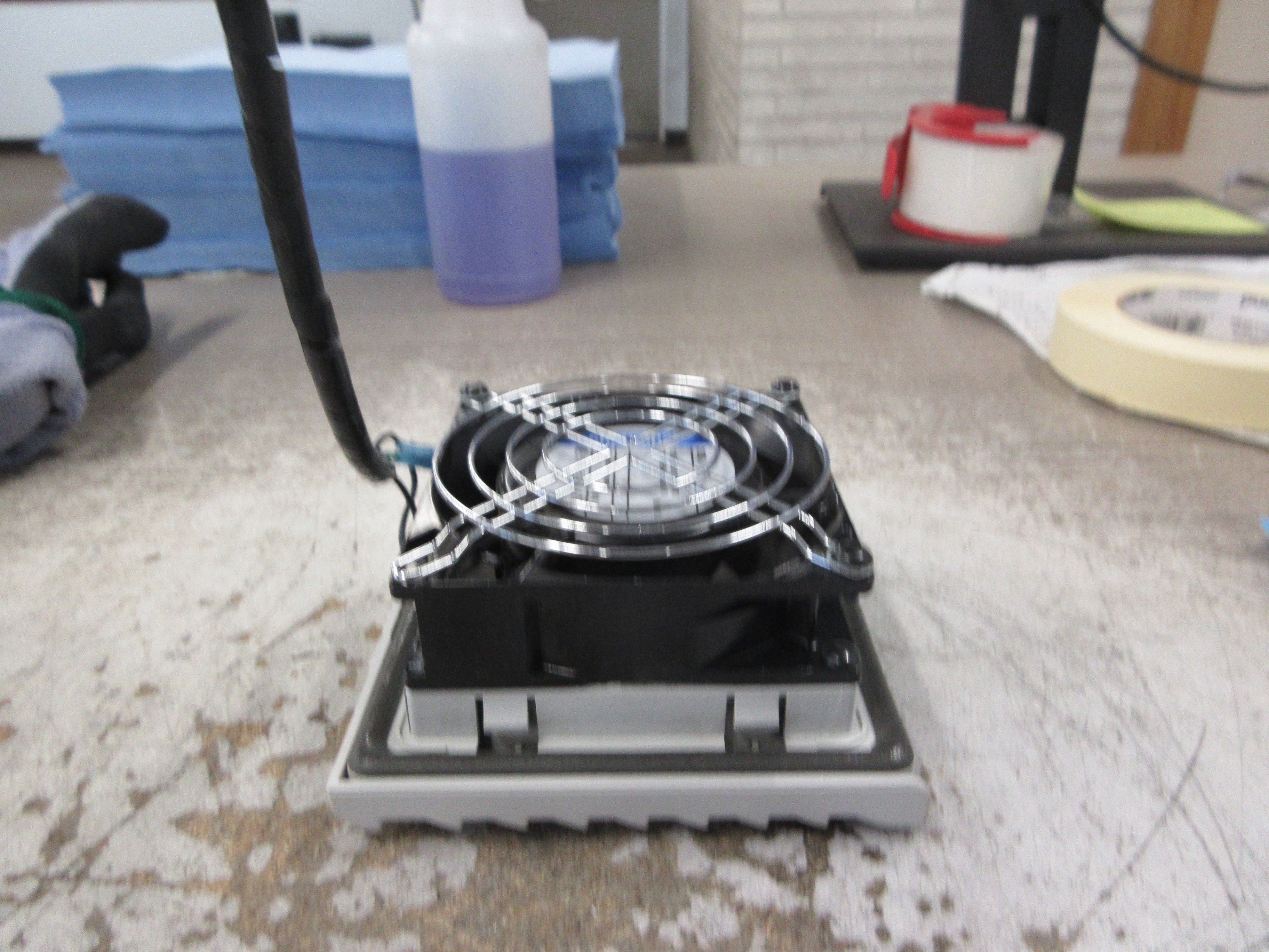 ebmpapst Axial Fan 3900 115V 60Hz 100mA 0.9W Used
