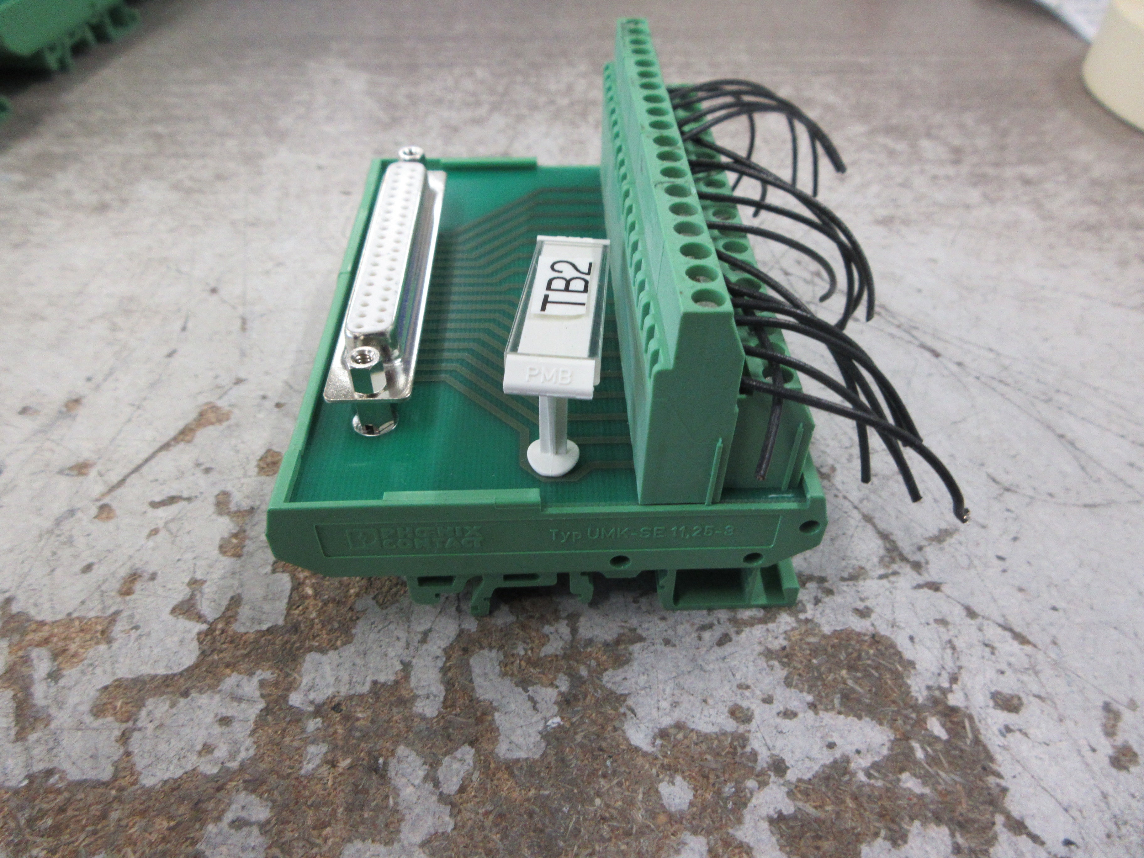 Phoenix Contact FLKM-D37 SUB/B Termination Board 2281212 Used