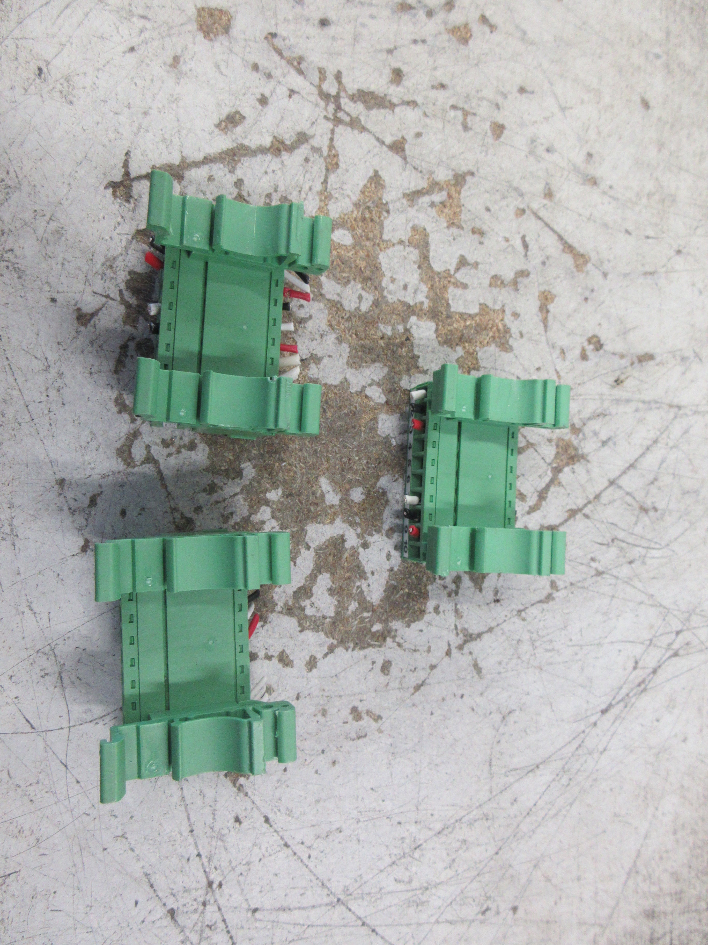 Phoenix Contact DIN-Rail Connector MSTBHK 2.5 *Lot of 3* Used