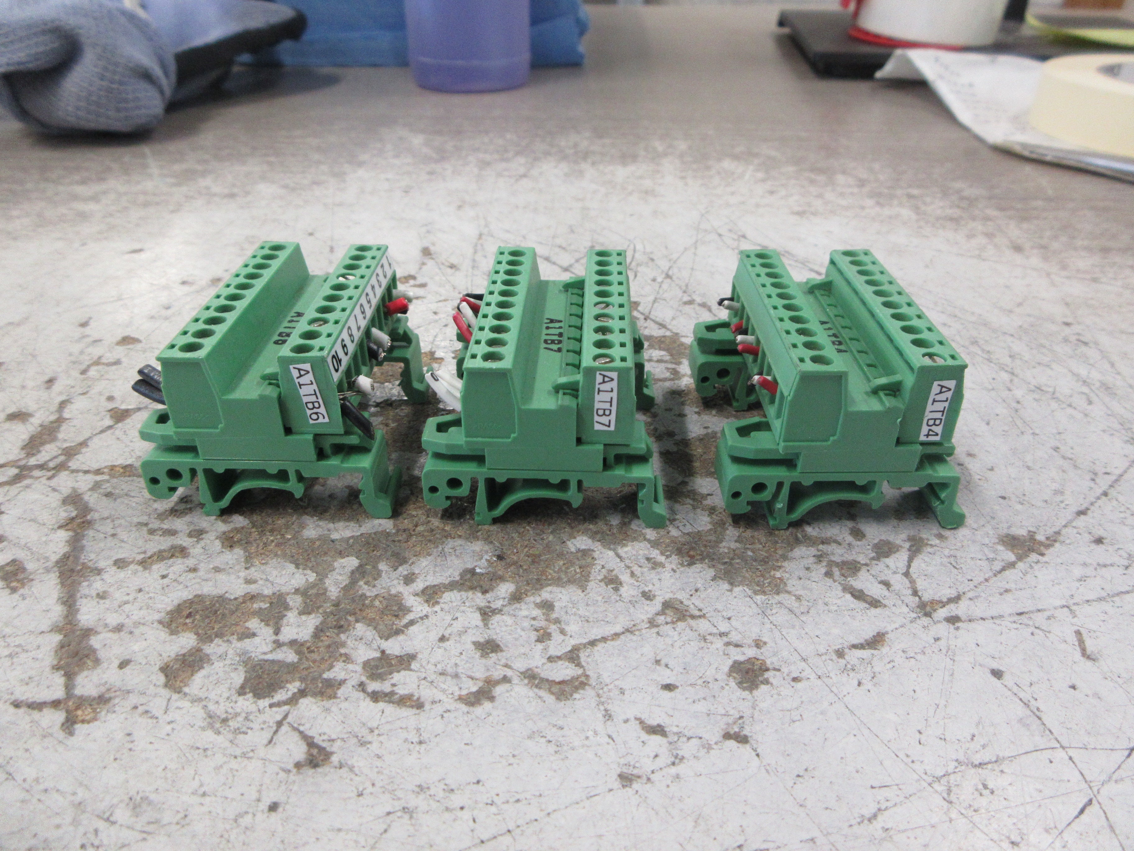 Phoenix Contact DIN-Rail Connector MSTBHK 2.5 *Lot of 3* Used