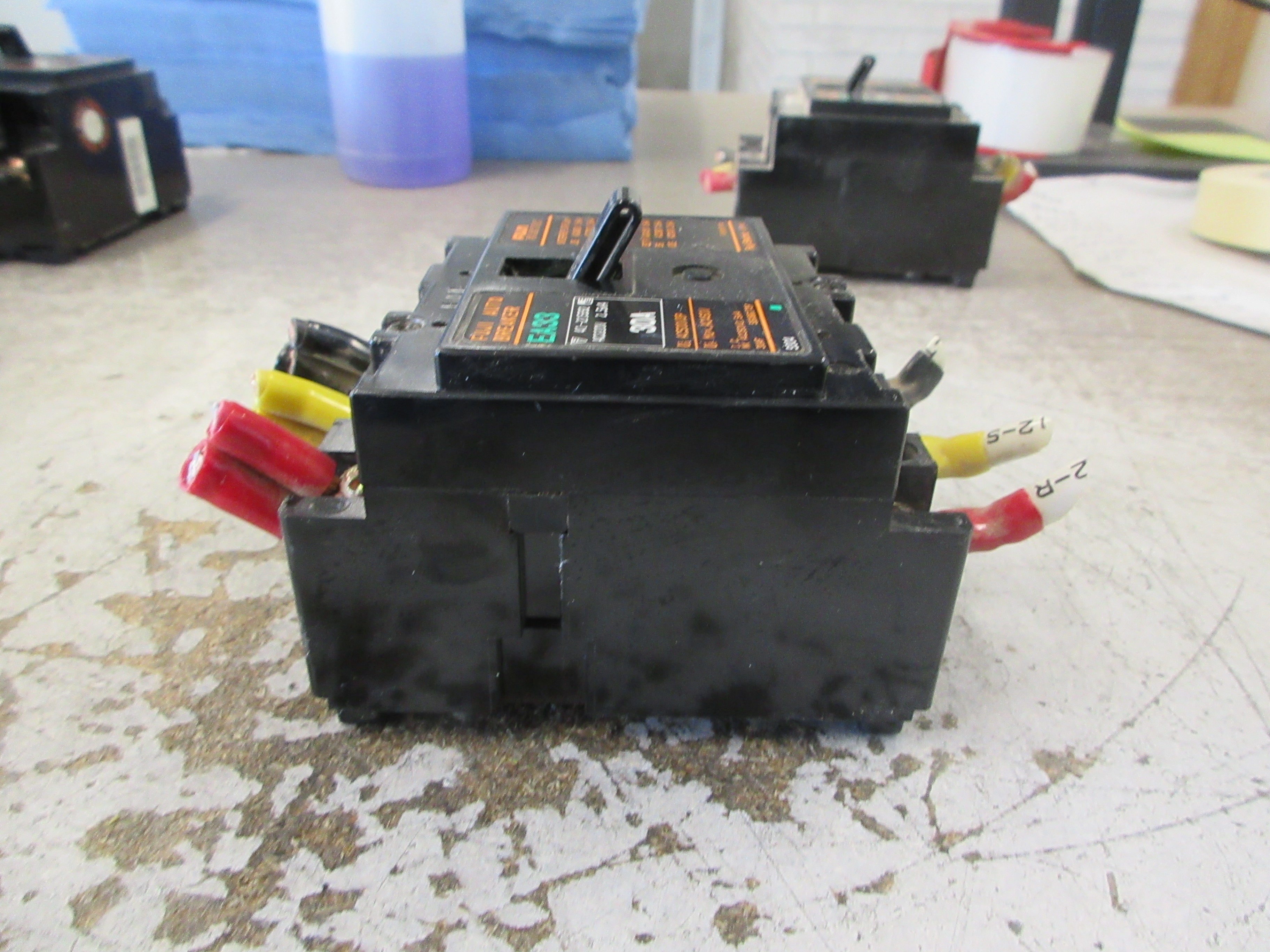 Fuji Electric Circuit Breaker EA33 30A 460V 3P Used