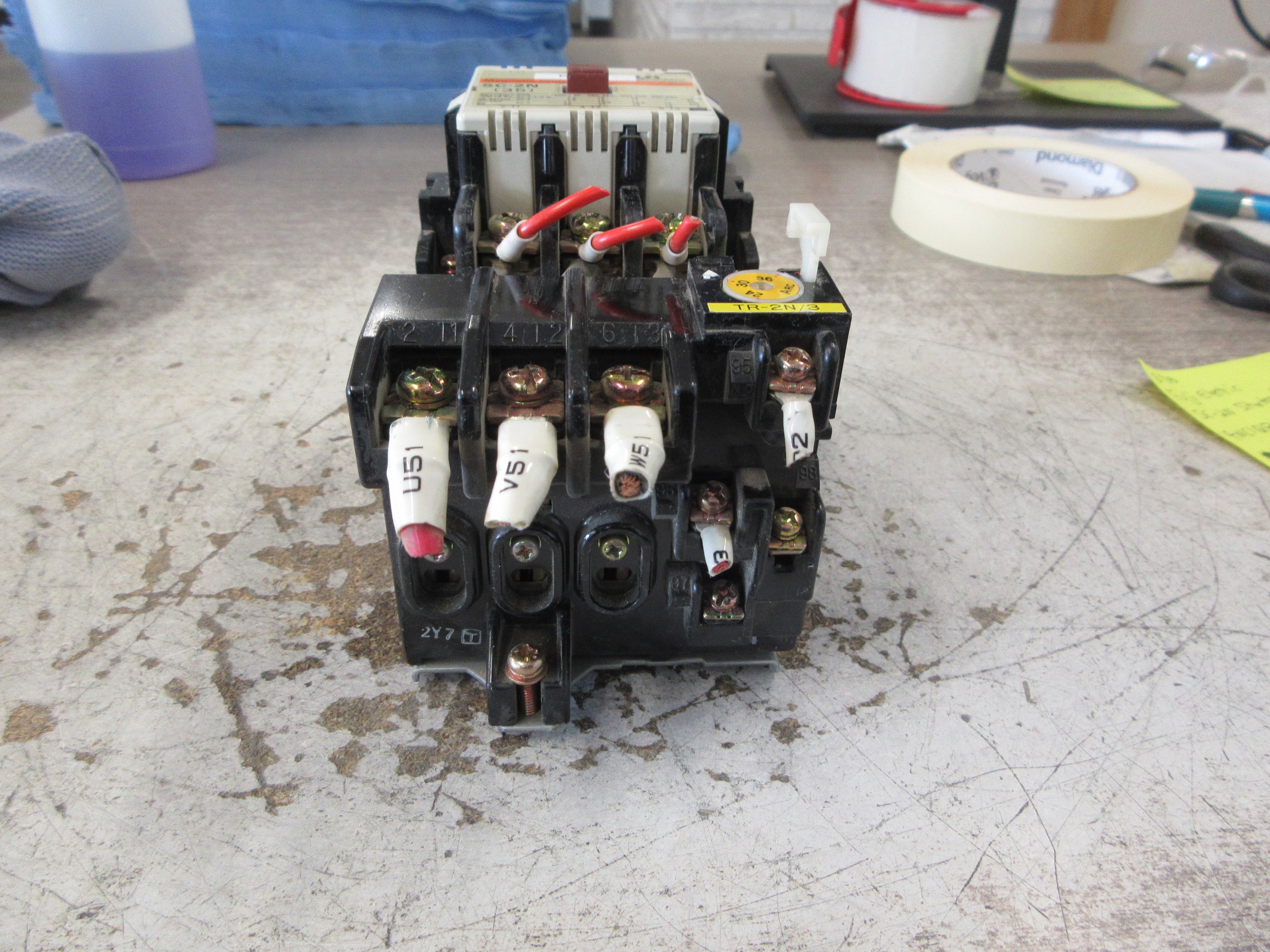Fuji Electric SC-2N Starter 4NC1Q0#/TR-2N/3 100-110V Coil Trip: 24-36A Used