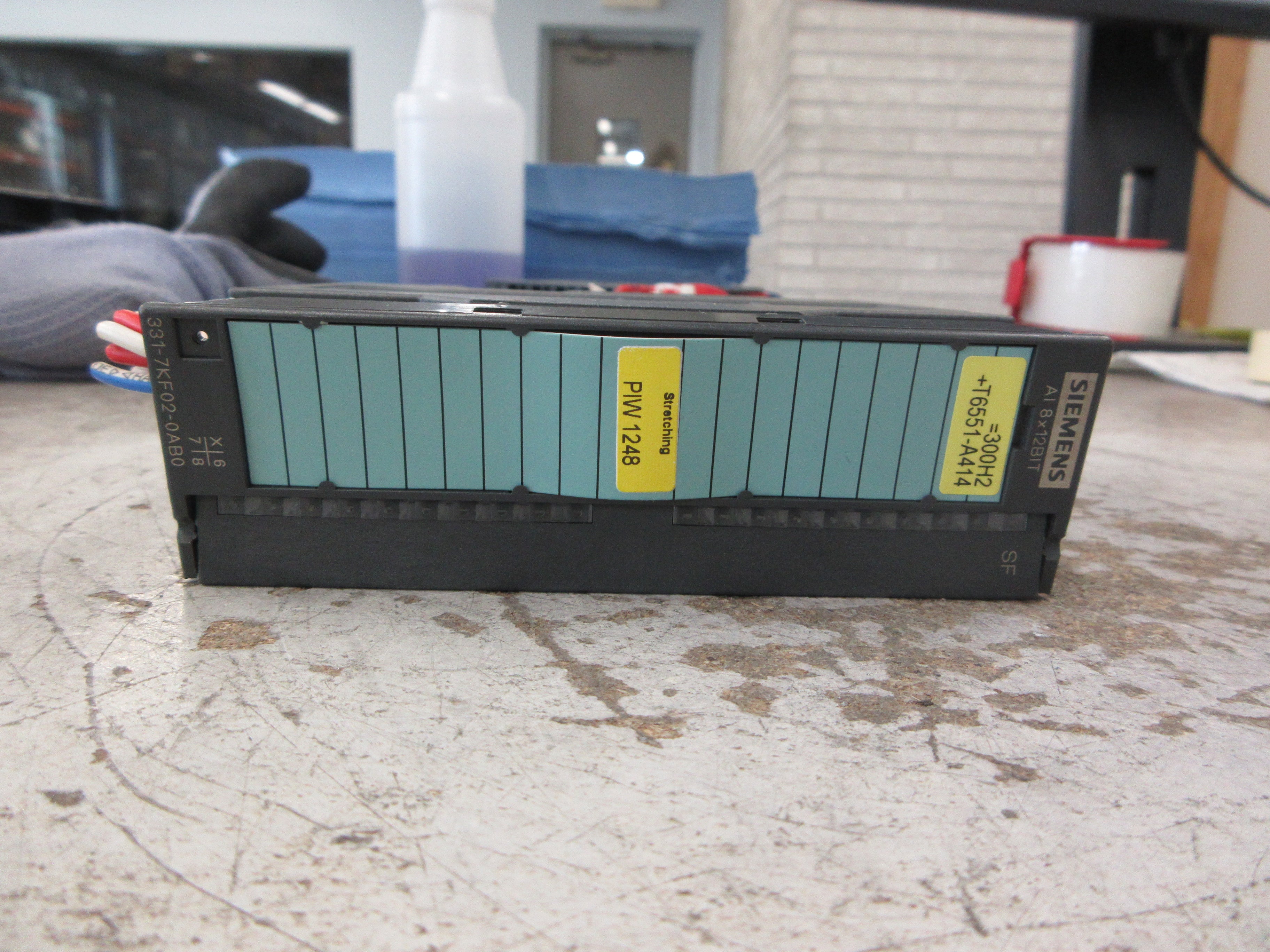Siemens Simatic S7 Analog Input Module 6ES7 331-7KF02-0AB0 E-Stand: 5 Used