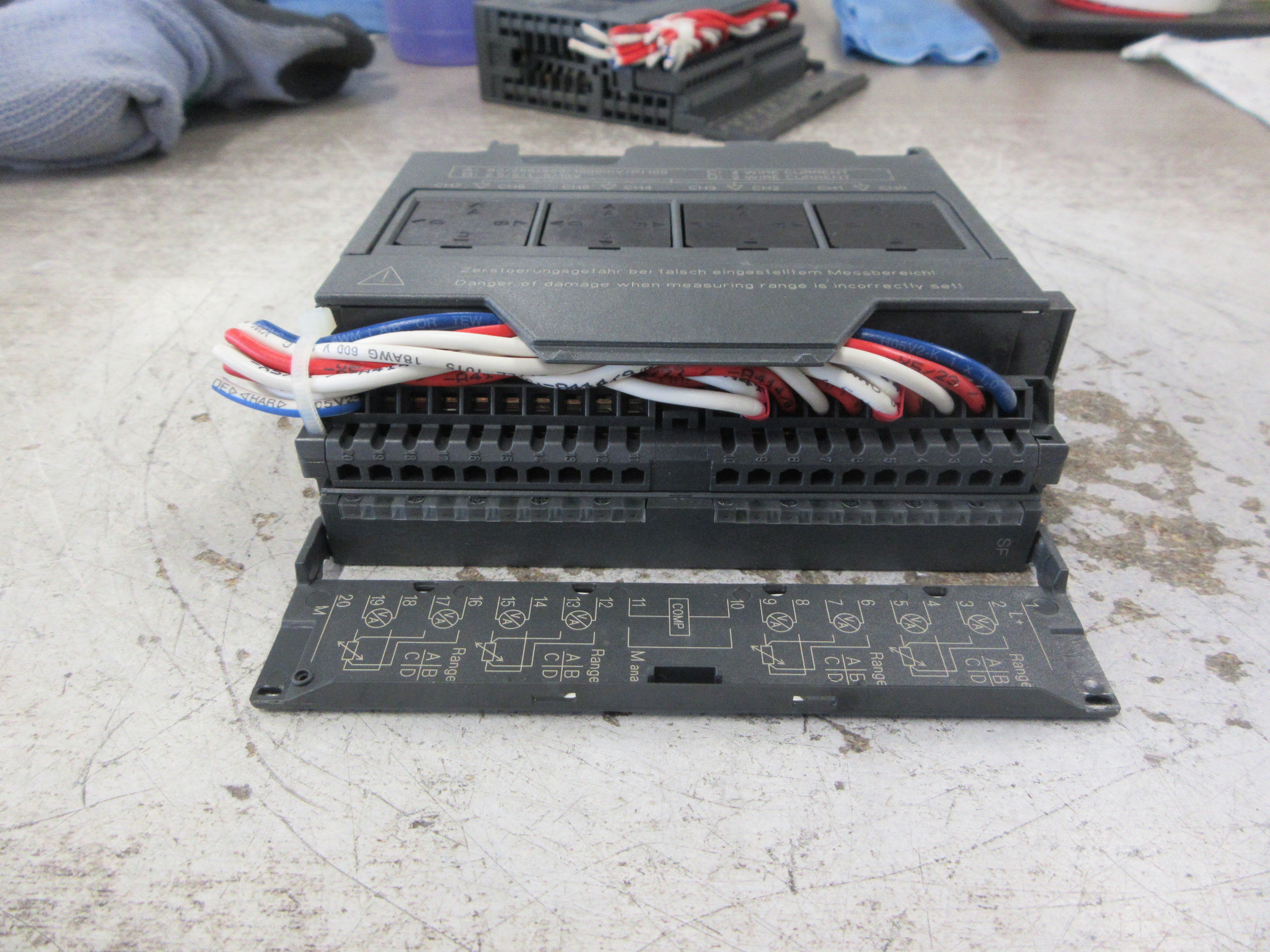 Siemens Simatic S7 Analog Input Module 6ES7 331-7KF02-0AB0 E-Stand: 5 Used