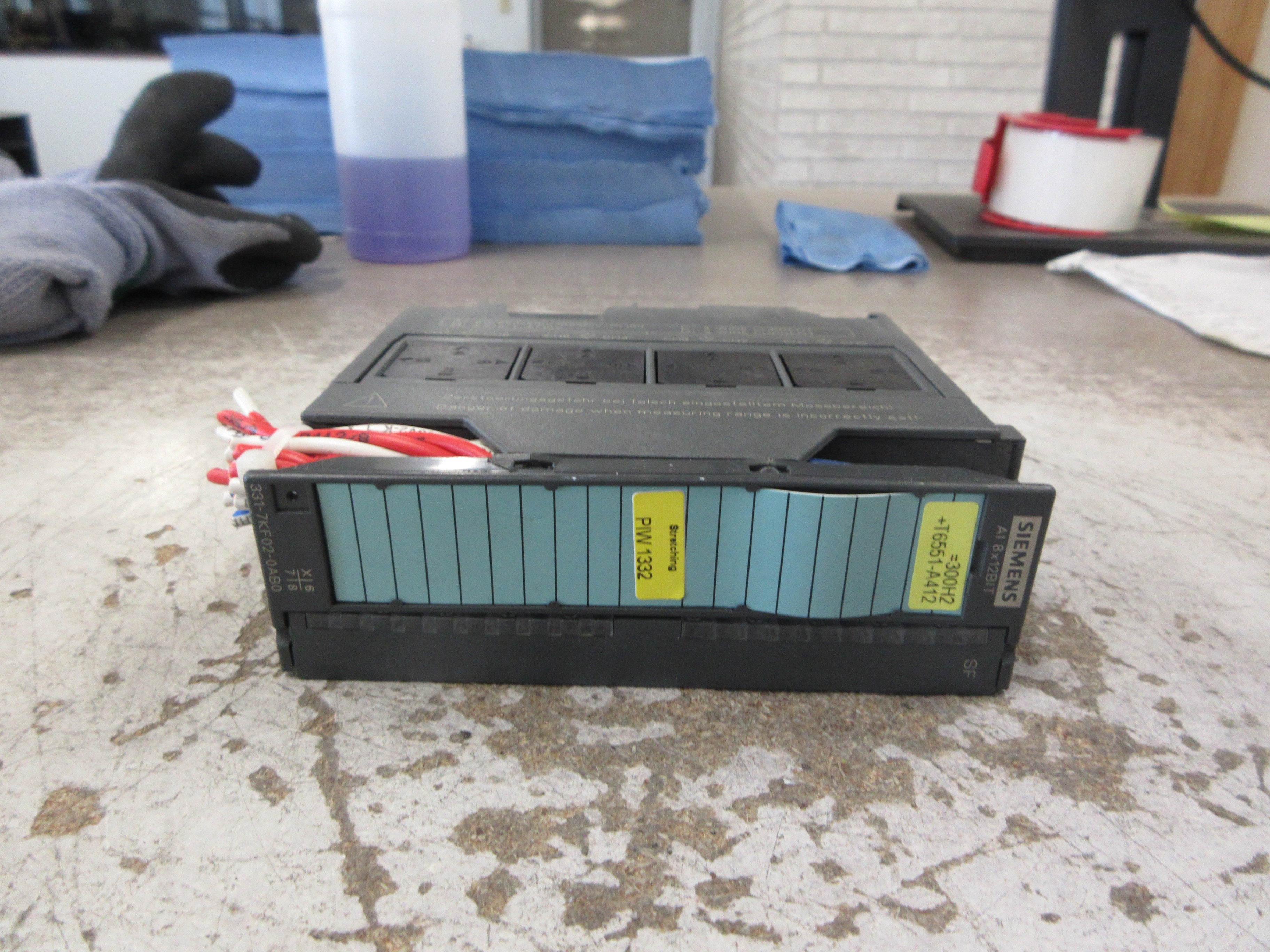 Siemens Simatic S7 Analog Input Module 6ES7 331-7KF02-0AB0 E-Stand: 5 Used