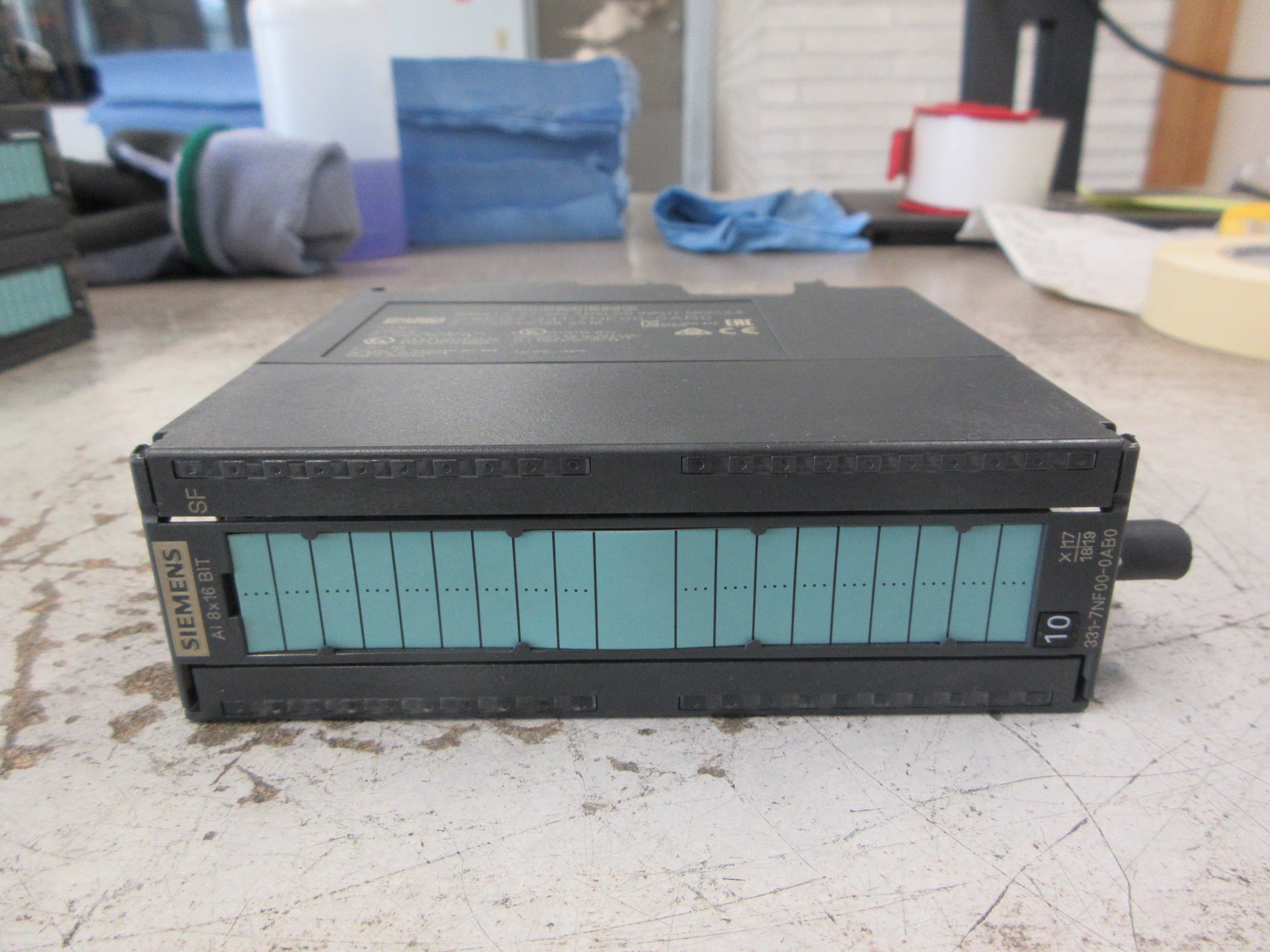 Siemens Simatic S7-300 Analog Input Module 6ES7 331-7NF00-0AB0 FS: 16 Used