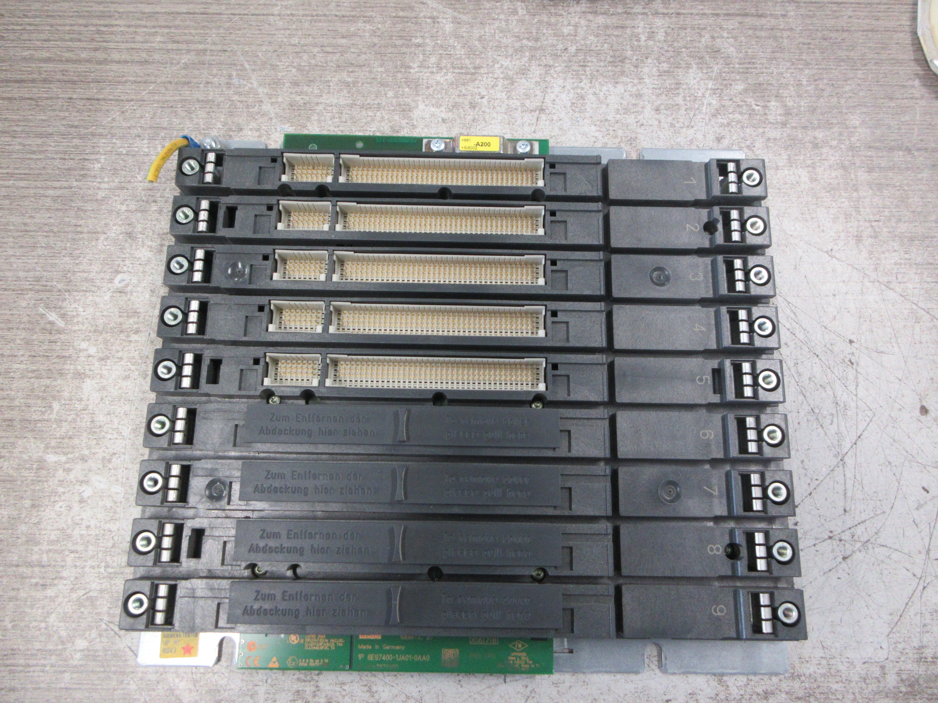 Siemens Simatic S7 UR2 Rack 6ES7 400-1JA01-0AA0 9-Slot Used