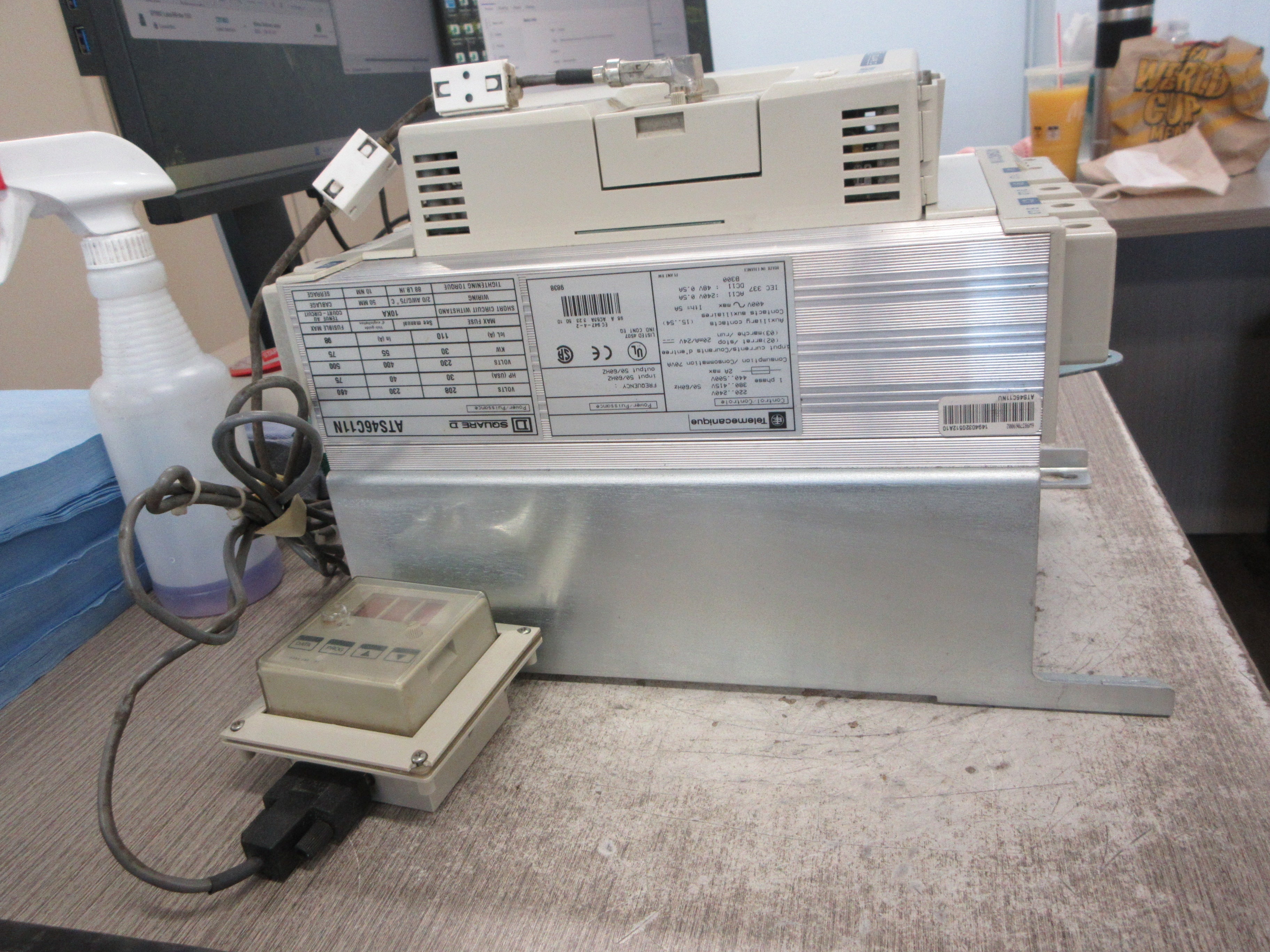 Square D Altistart 46 Soft Start ATS46C11N 75HP 208/230/460V Used