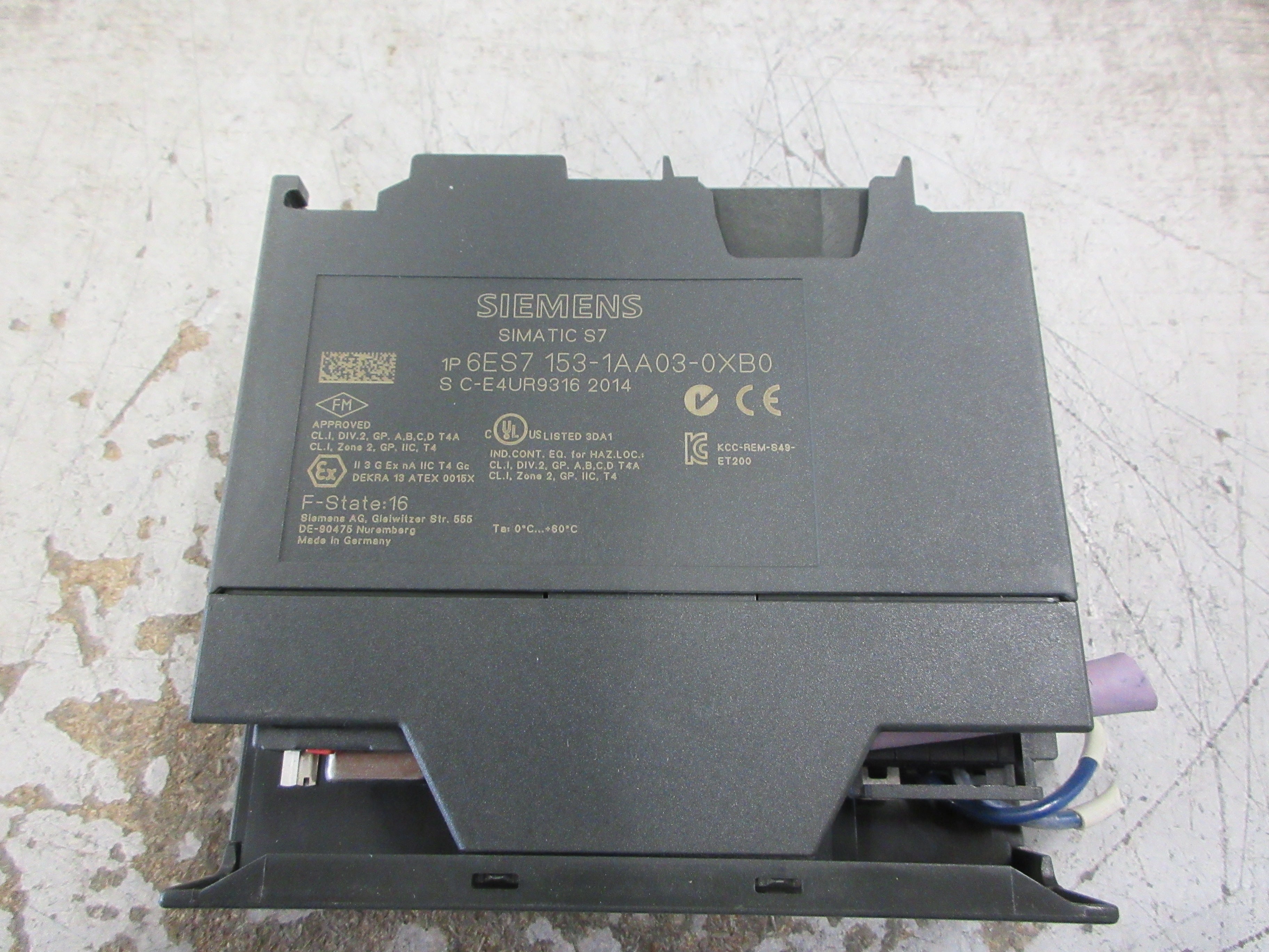 Siemens Simatic S7 Interface Module 6ES7 153-1AA03-0XB0 F-State: 16 Used