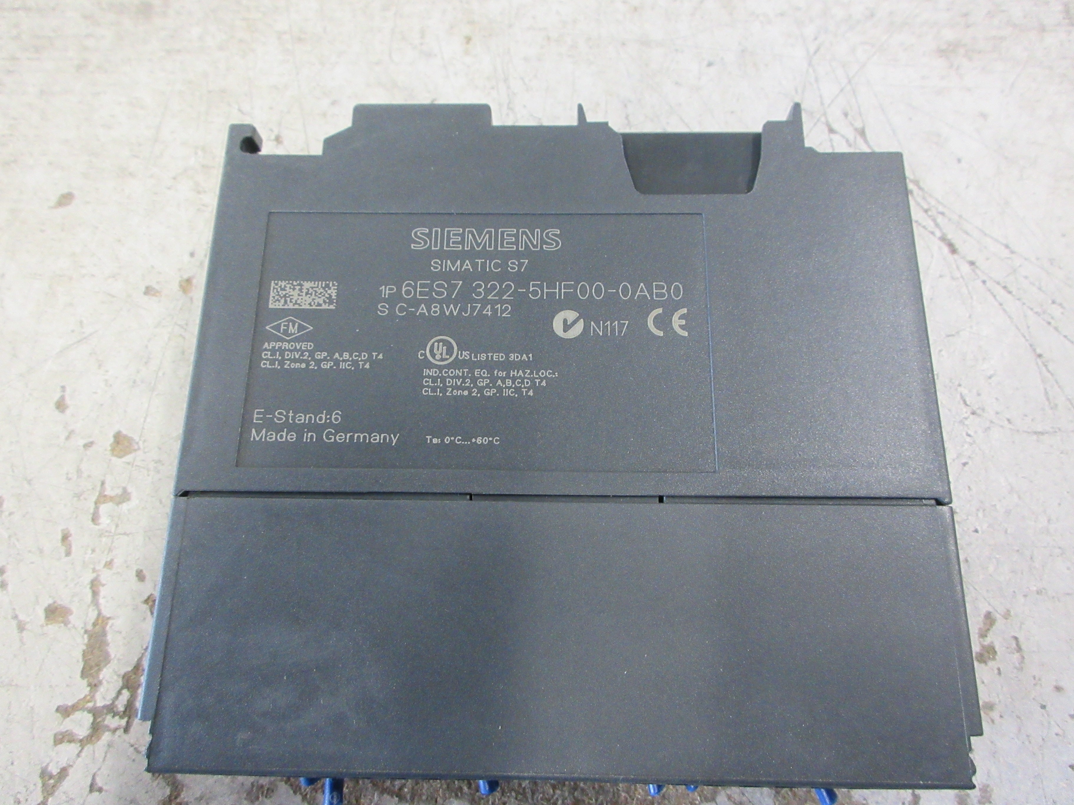 Siemens Simatic S7 Digital Output Module 6ES7 322-5HF00-0AB0 E-Stand: 6 Used