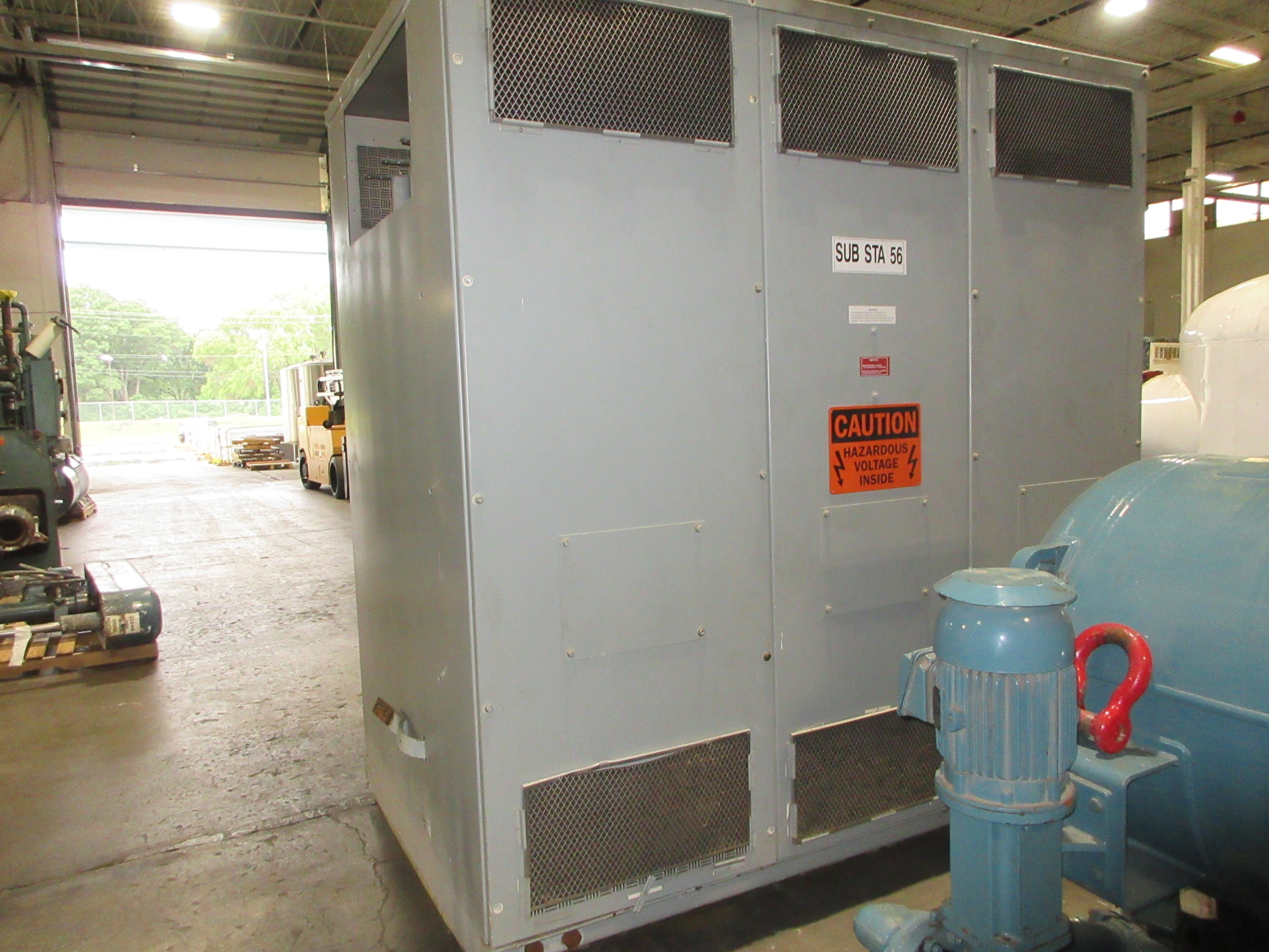 GE Transformer 2500KVA Pri: 12,470V Sec: 480Y/277V 3Ph 60Hz Used