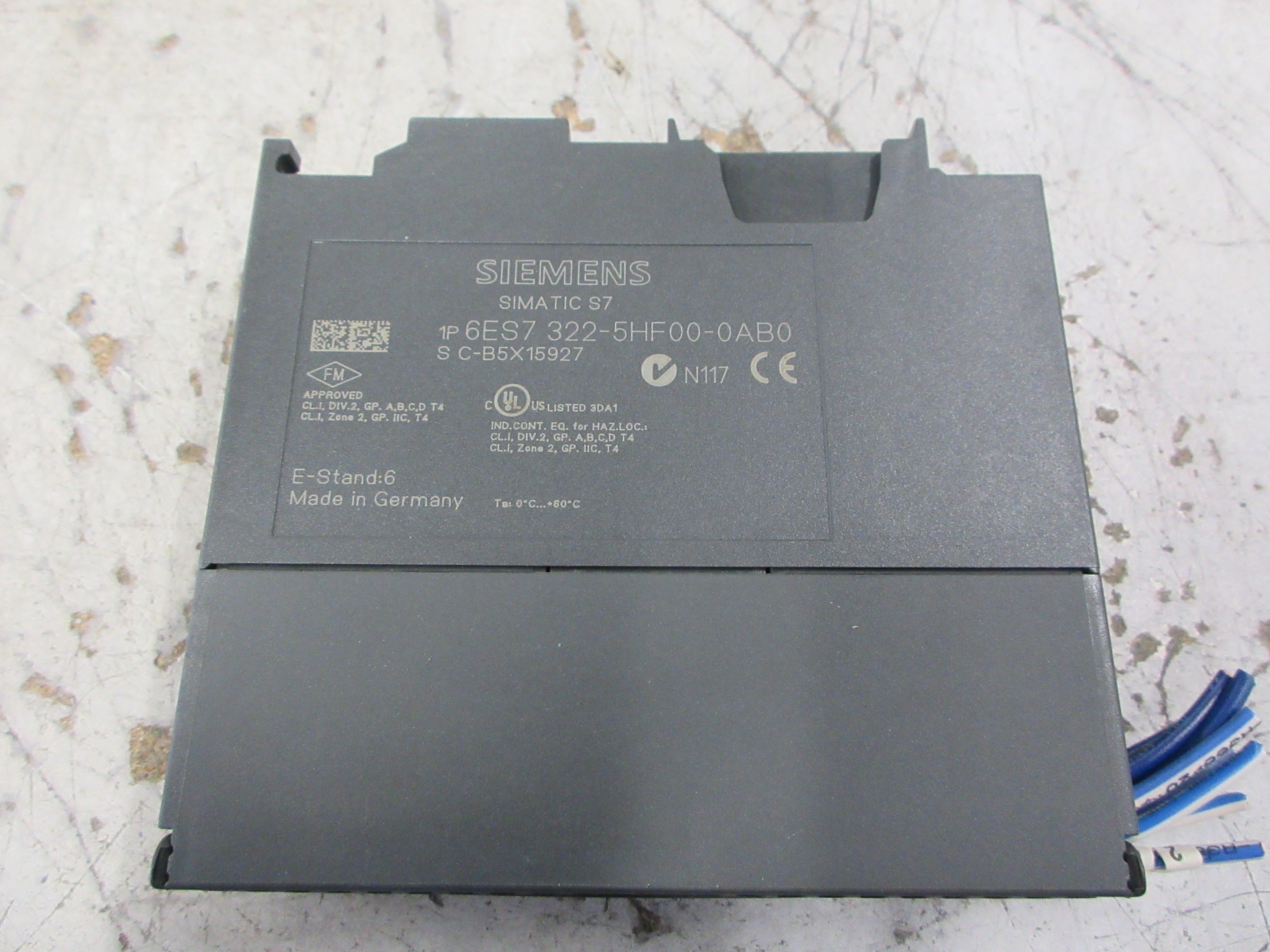 Siemens Simatic S7 Digital Output Module 6ES7 322-5HF00-0AB0 E-Stand: 6 Used