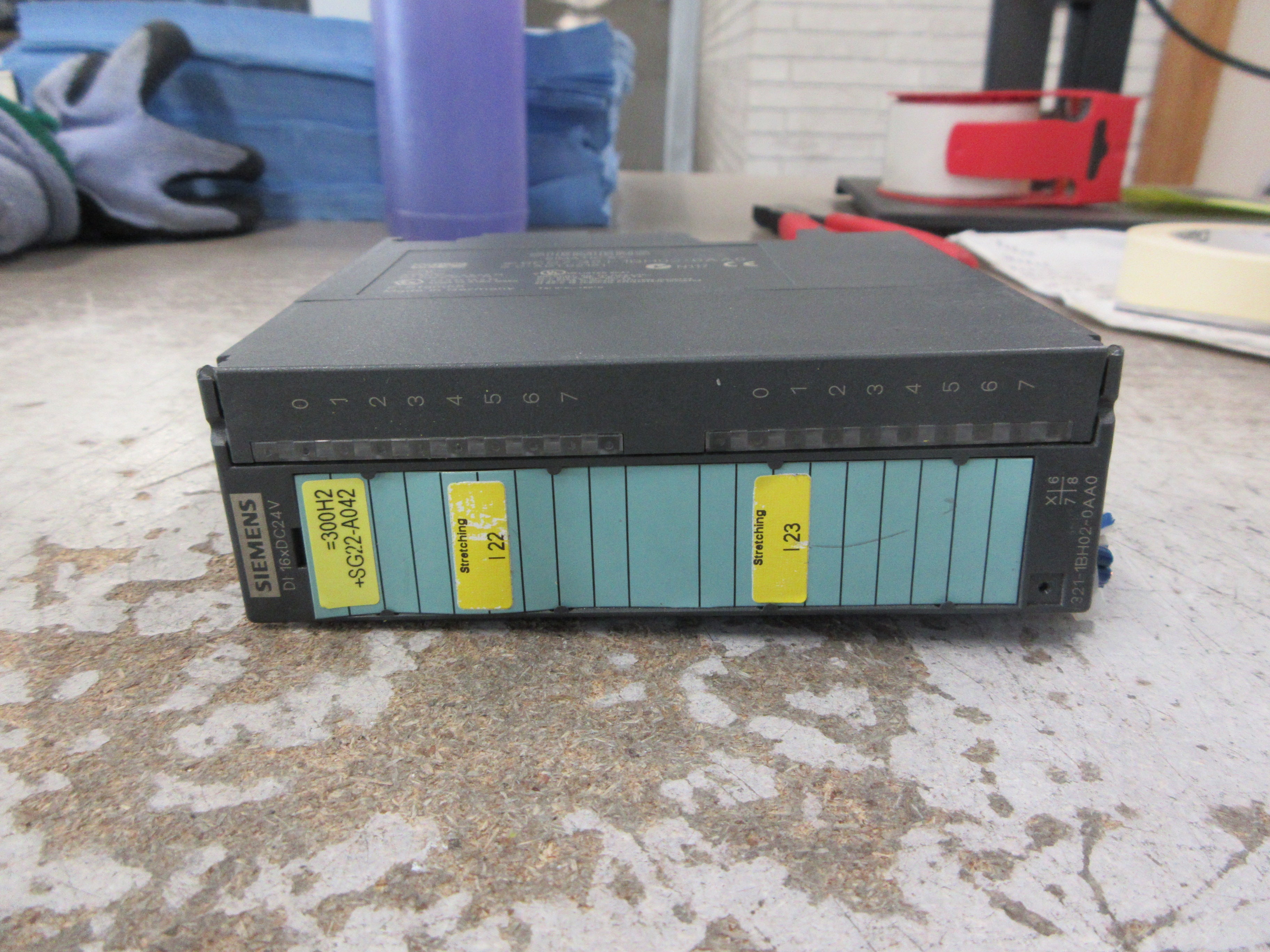 Siemens Simatic S7 Digital Input Module 6ES7 321-1BH02-0AA0 16X DC24V Used