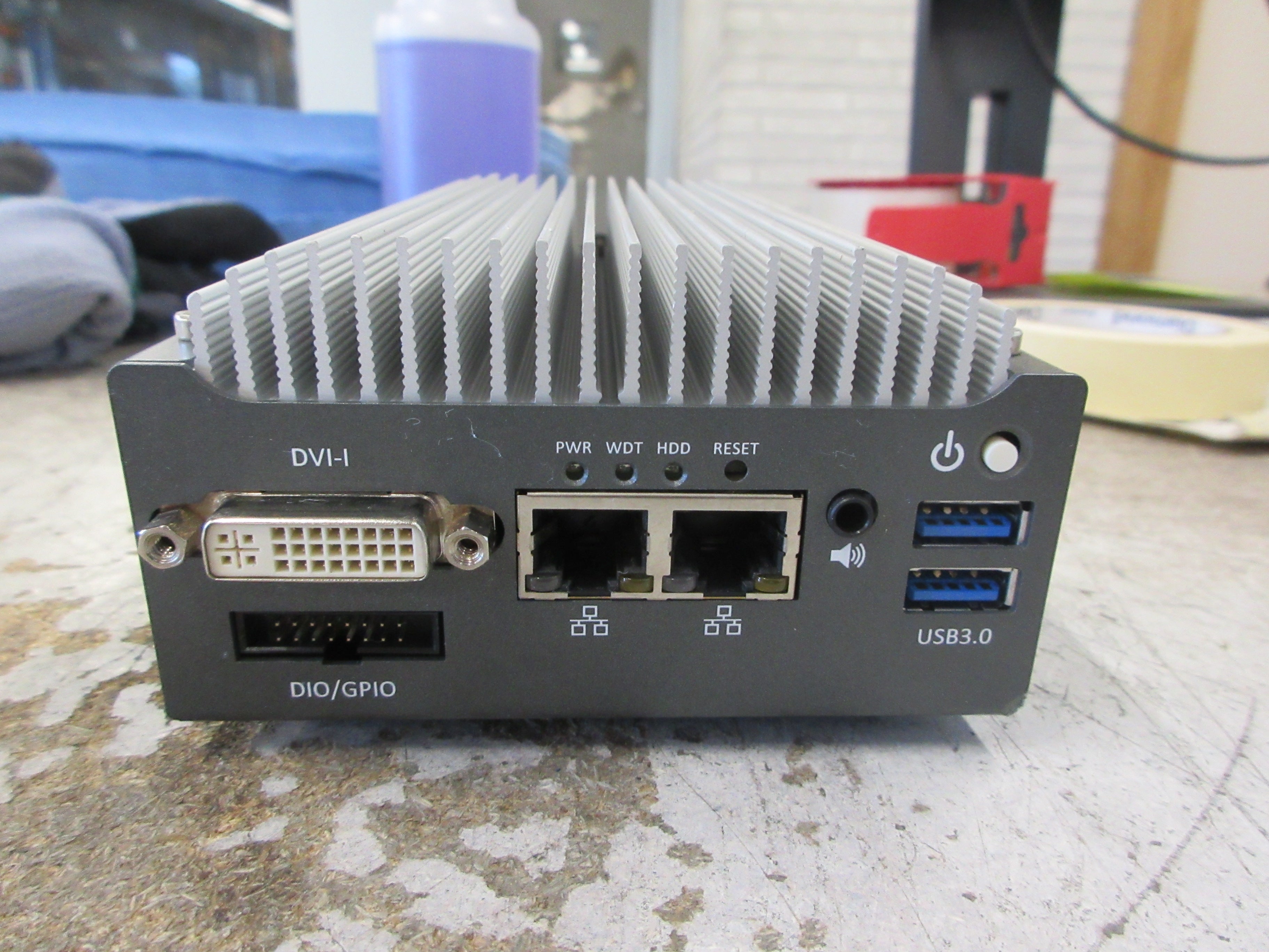 Neousys Ultra-Compact Embedded Controller POC-210 Intel Atom E3845 4x Com Used