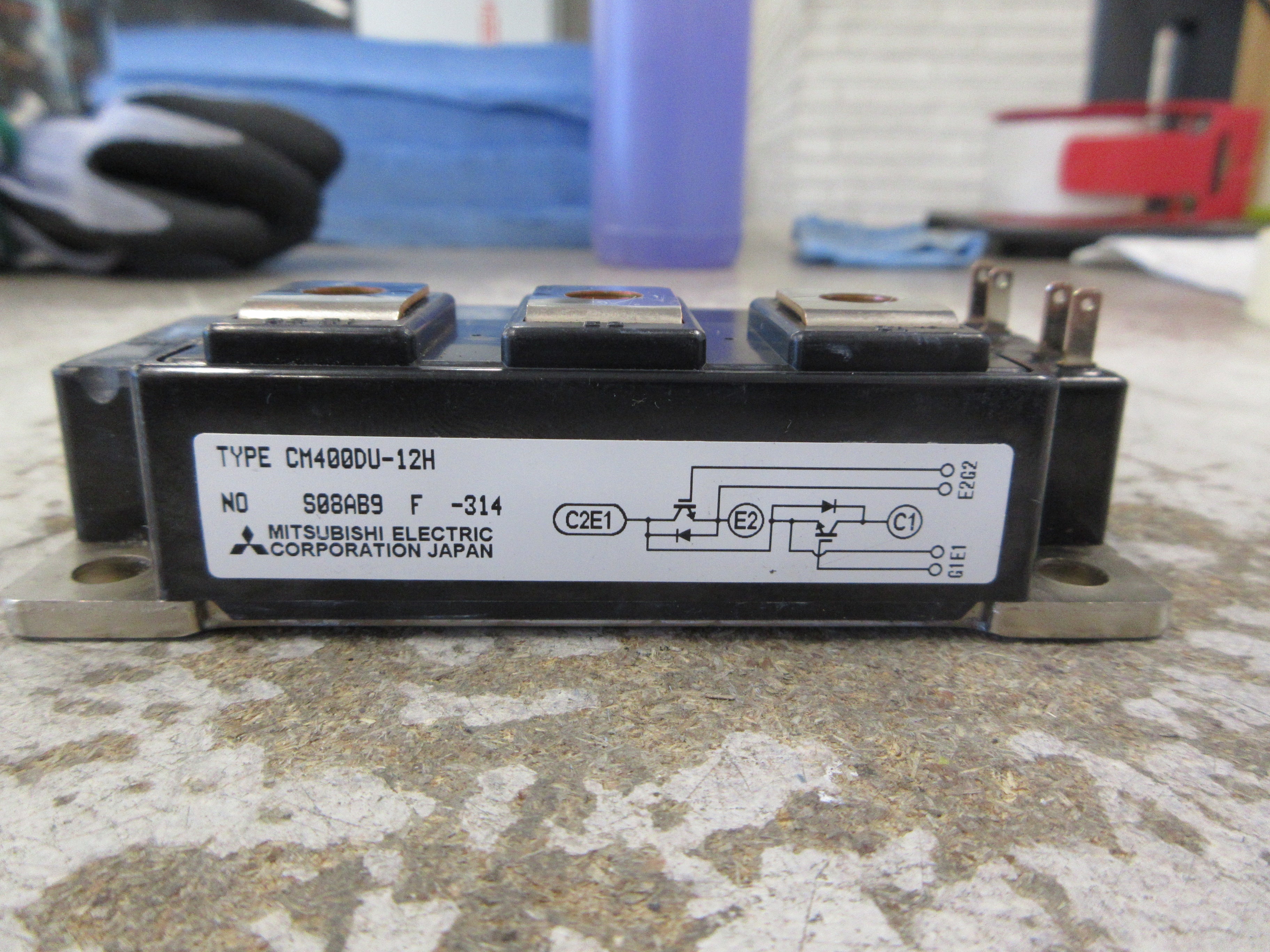 Mitsubishi IGBT Module CM400DU-12H Used