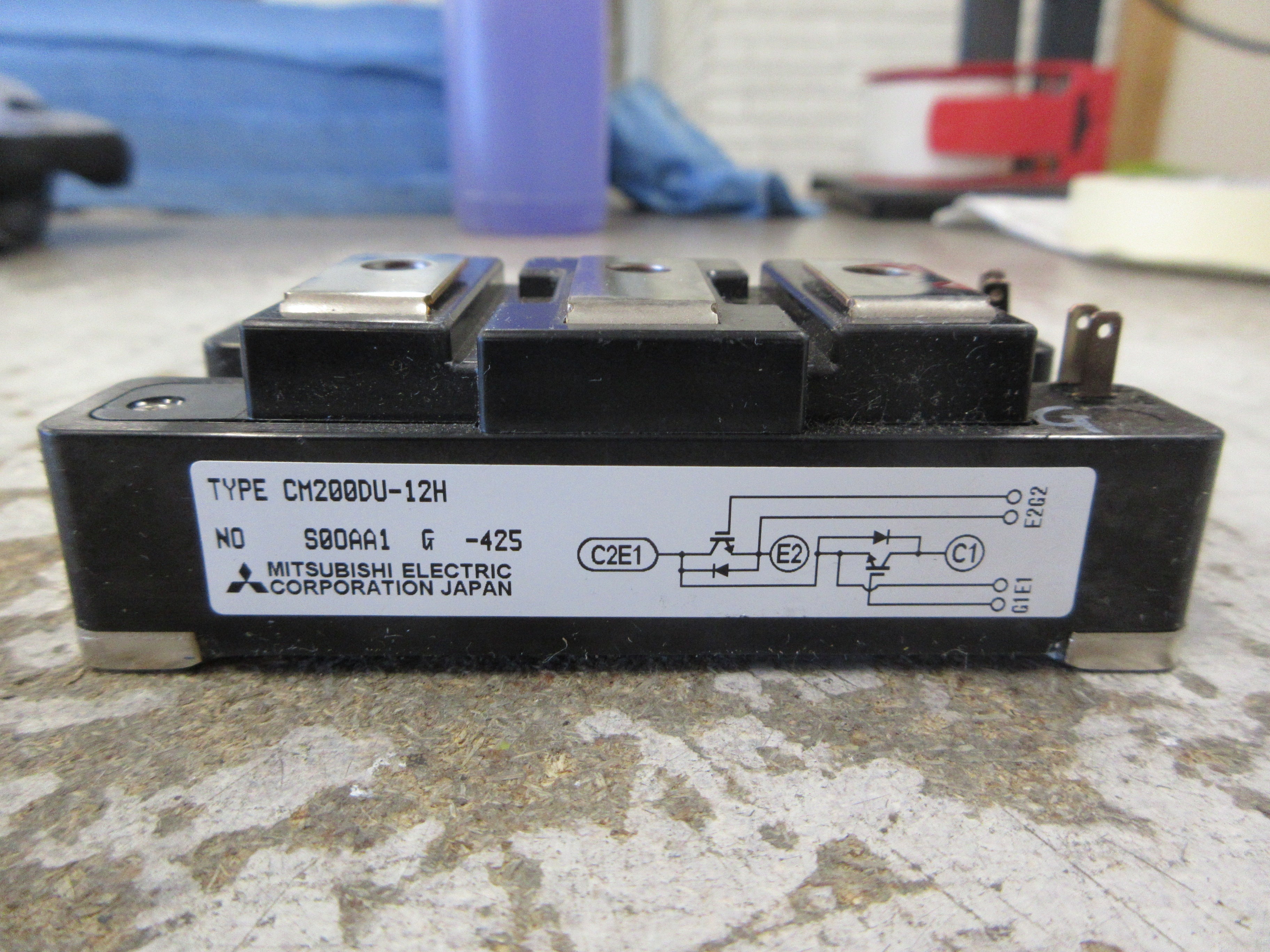 Mitsubishi IGBT Module CM200DU-12H Used