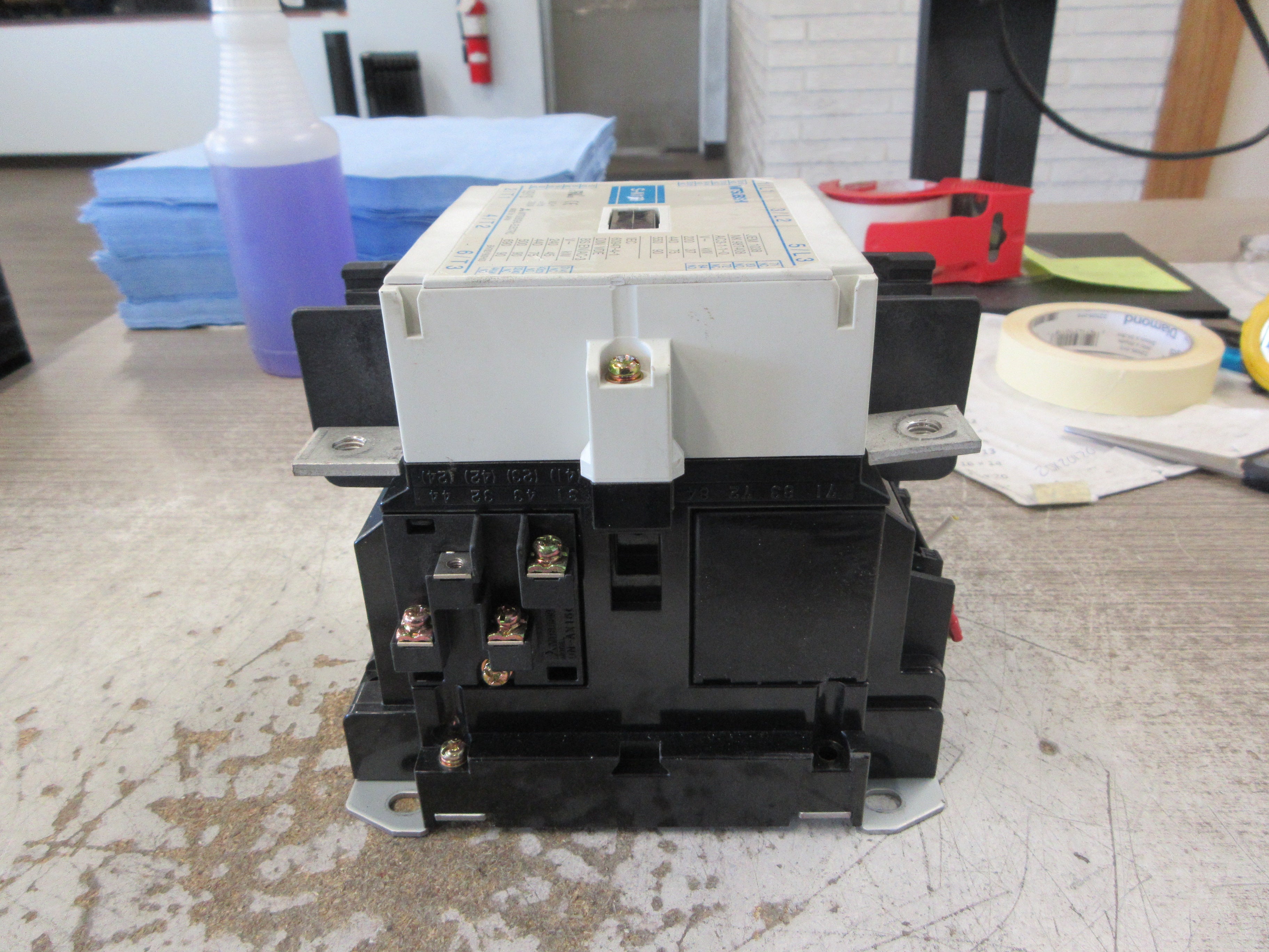 Mitsubishi Contactor S-N150 200-240V Coil 150A 600V 3P Used