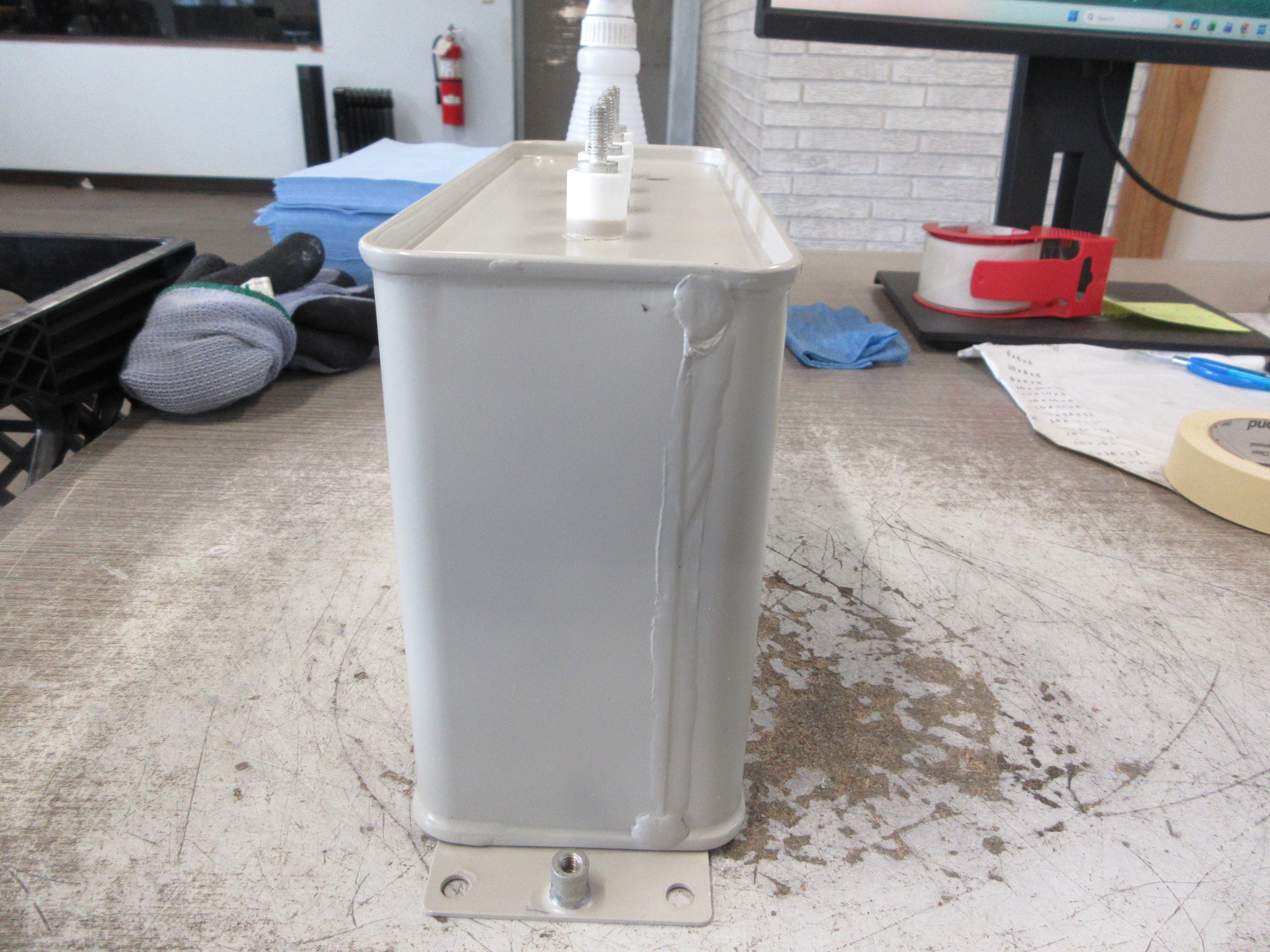 Shizuki Capacitor MF-RG 3X300uF 200V 3Ph 60Hz Used