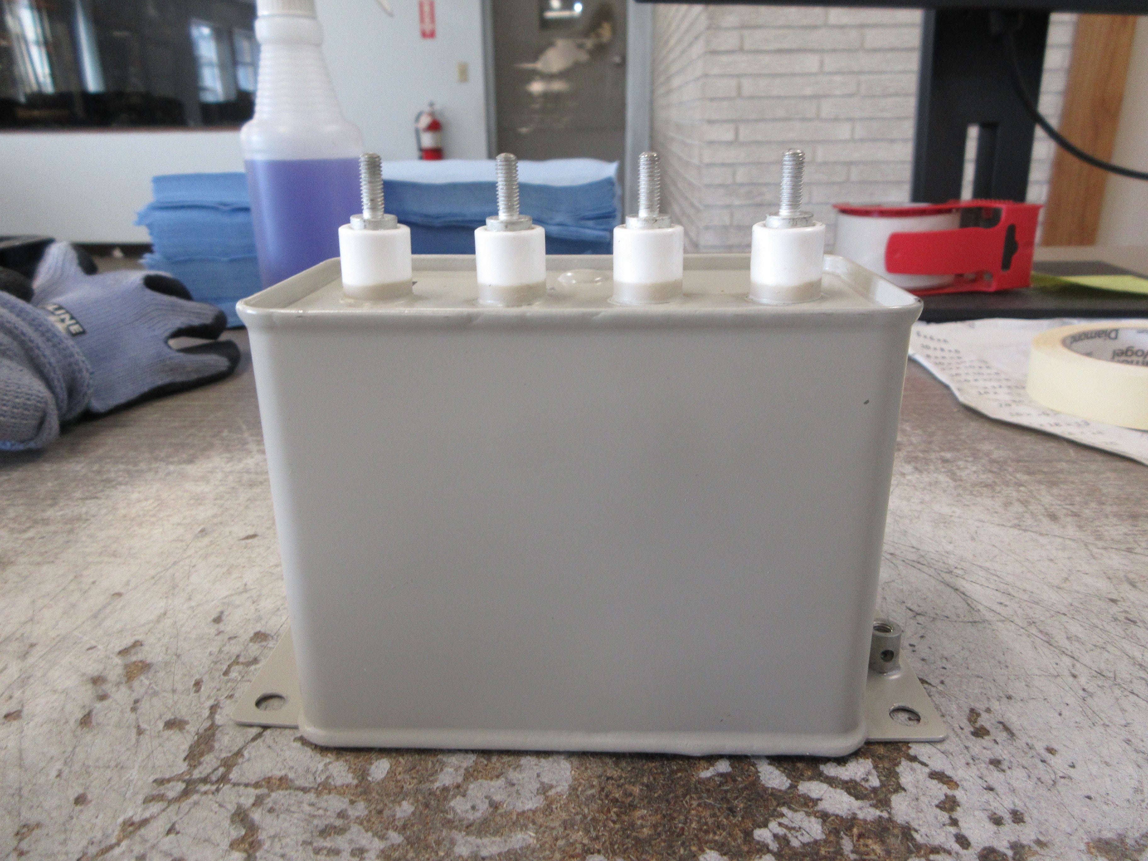 Shizuki Capacitor MF-RG 3X50uF 200V 3Ph 60Hz Used