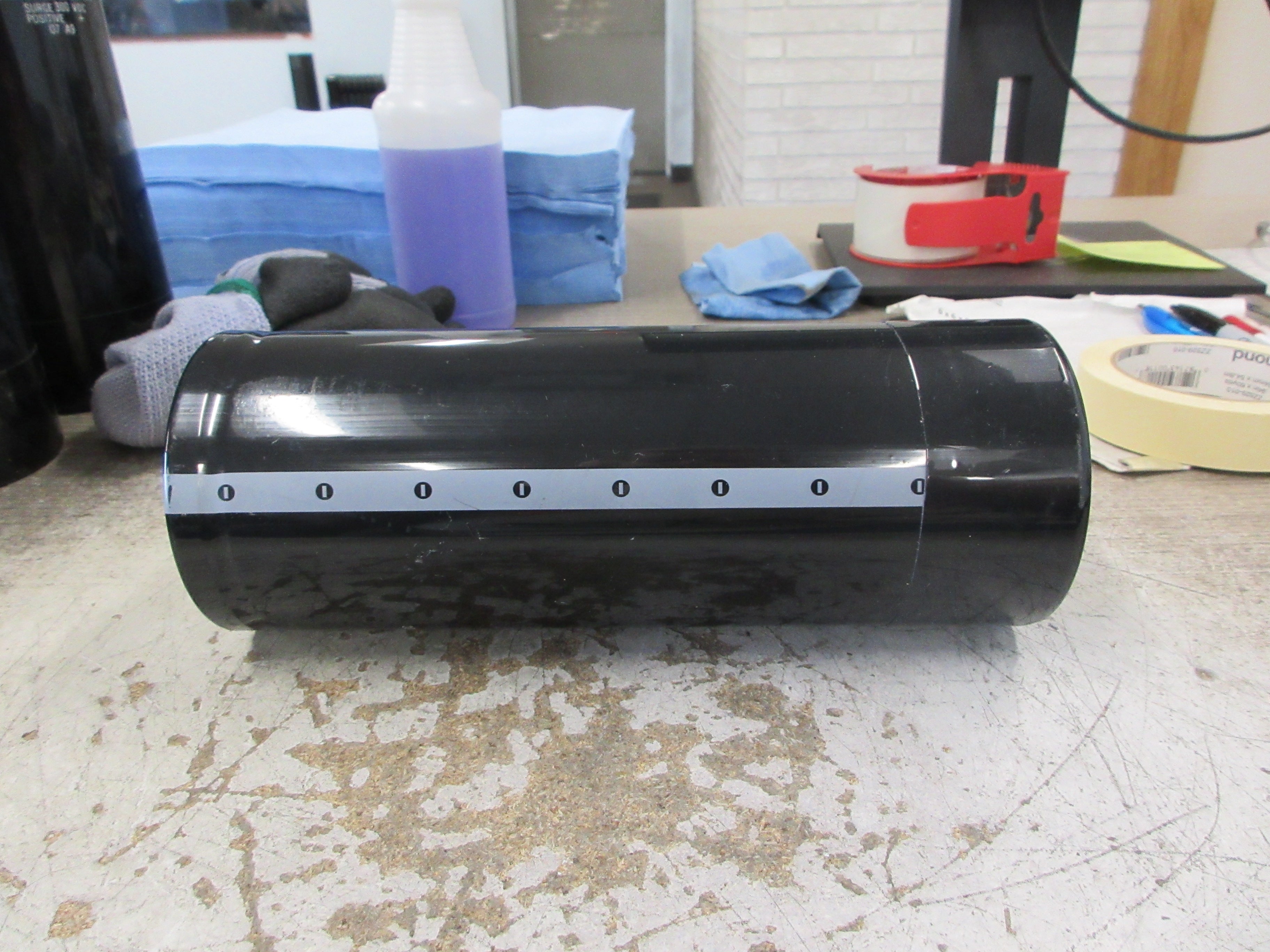 Hitachi Capacitor HCGHA 33000MFD 250VDC Used